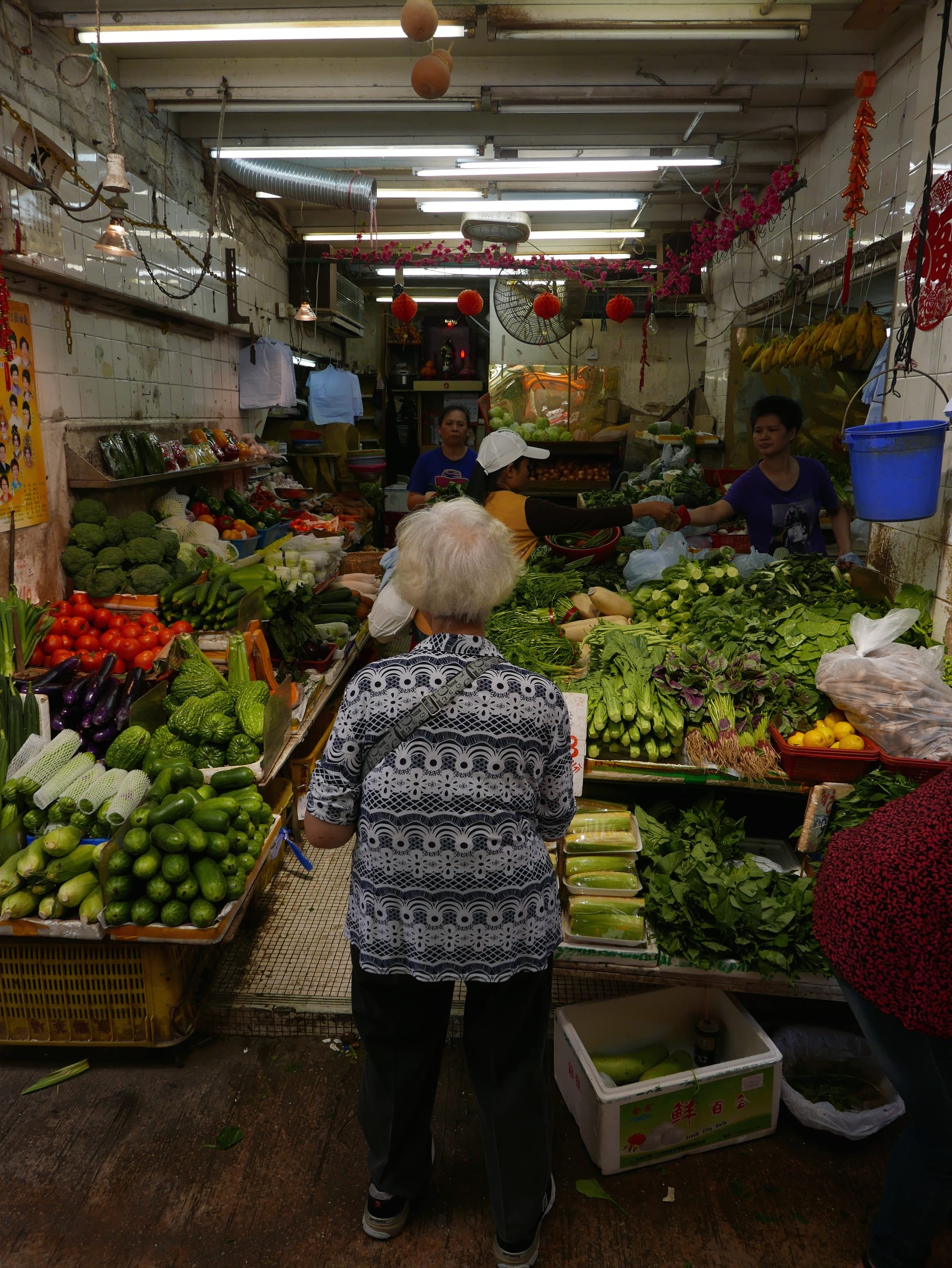 Photo by Author — Hong Kong street market