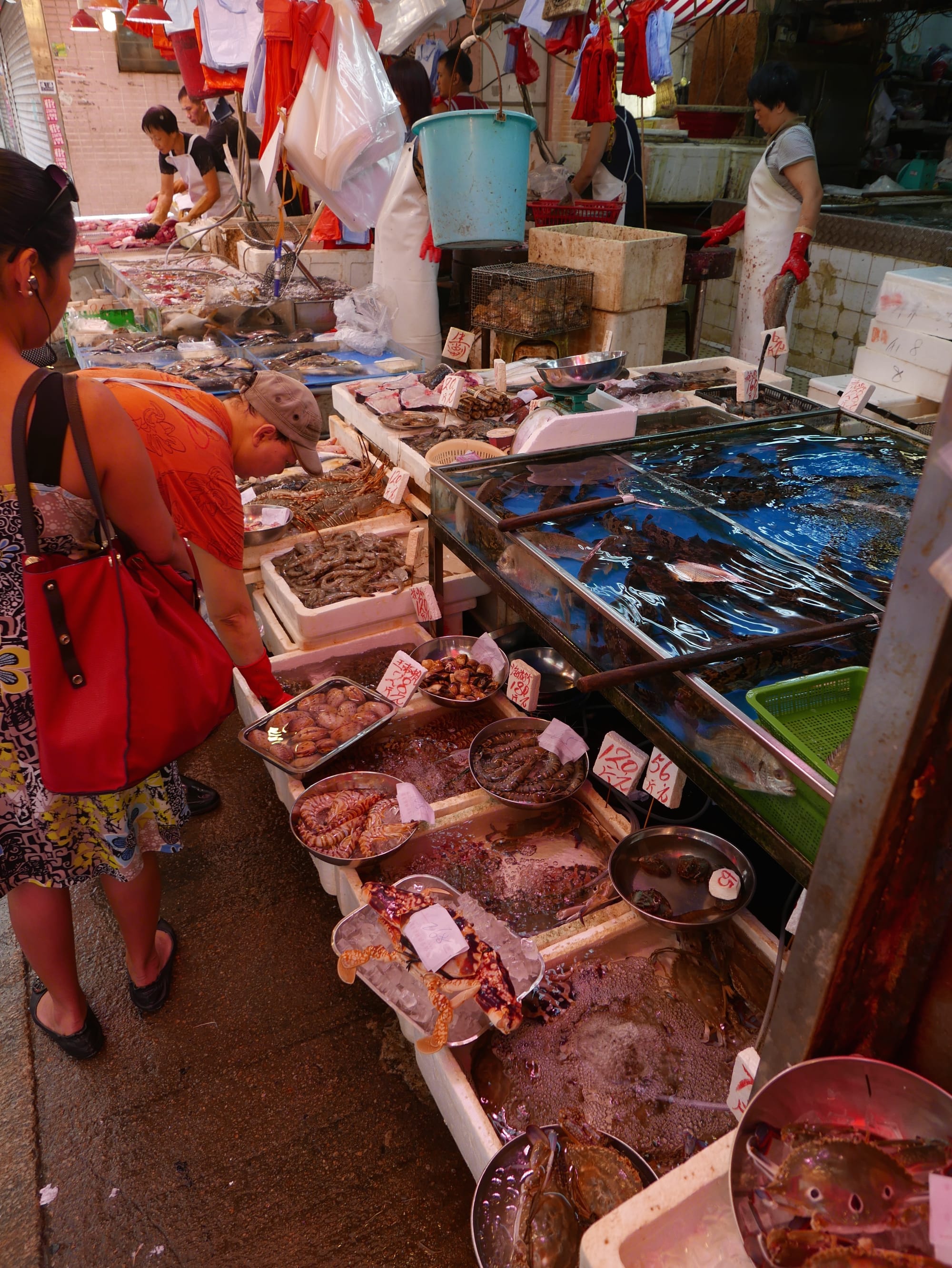 Photo by Author — fish at a Hong Kong street market