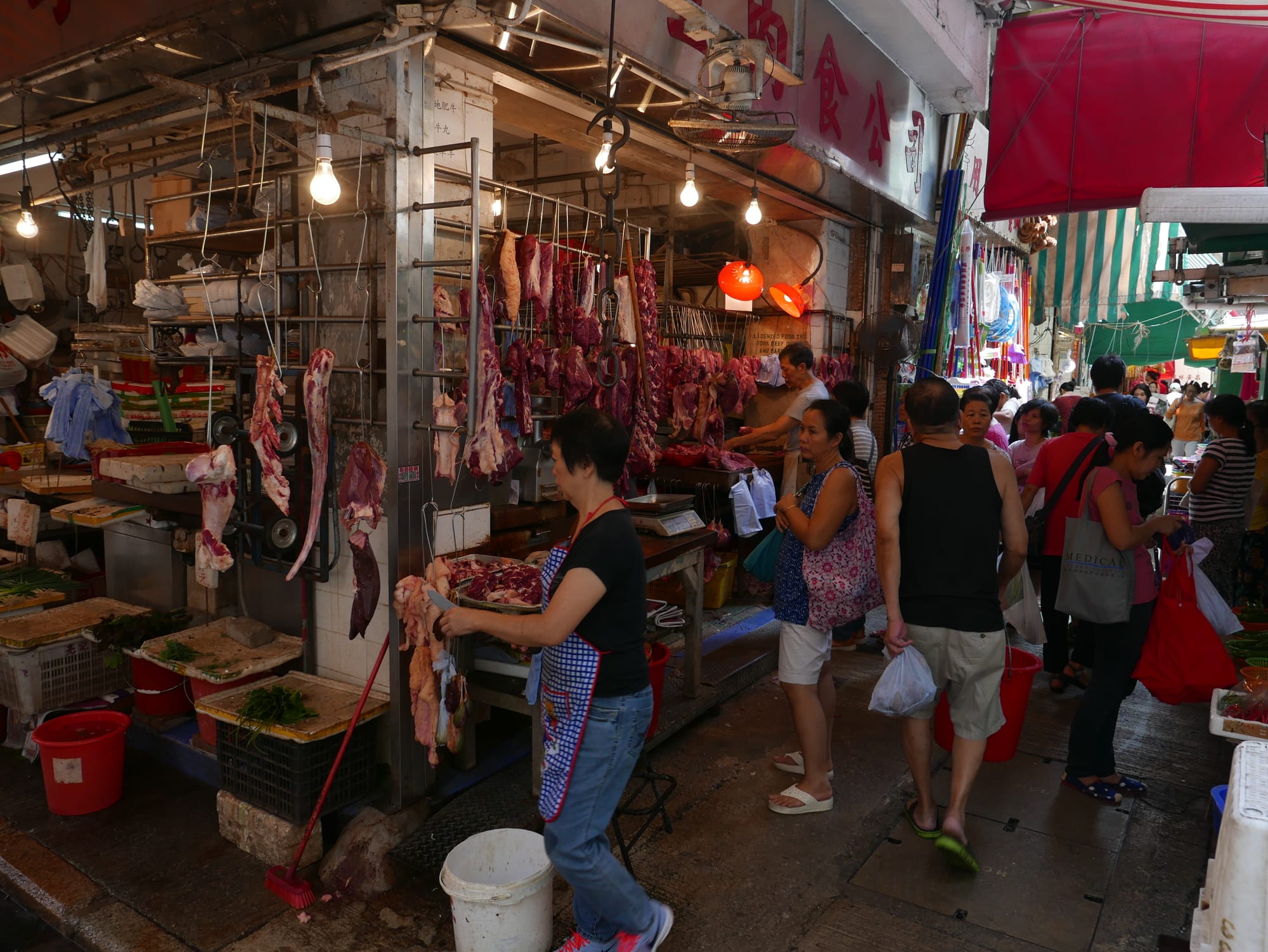 Photo by Author — Hong Kong street market