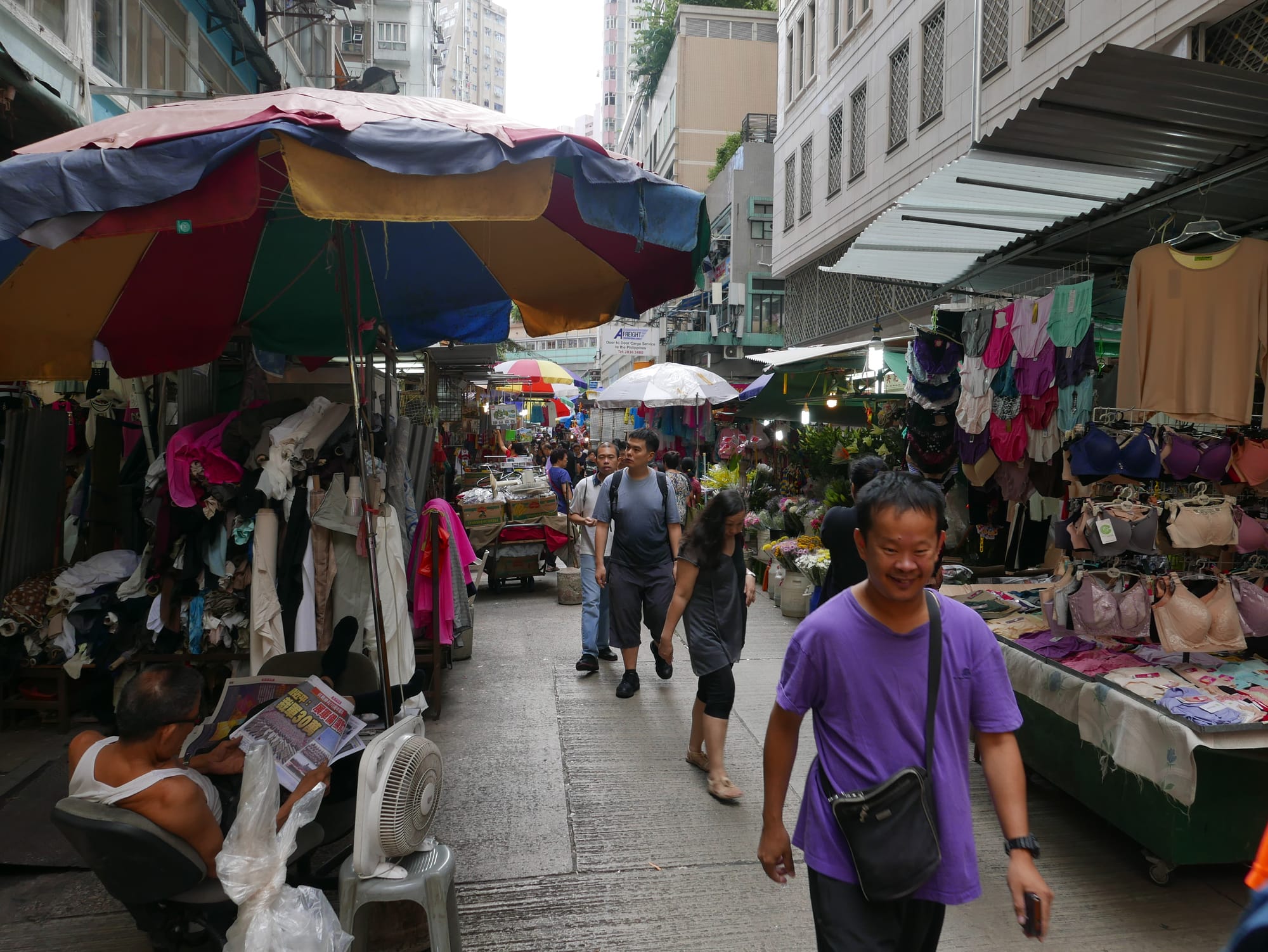 Photo by Author — Hong Kong street market