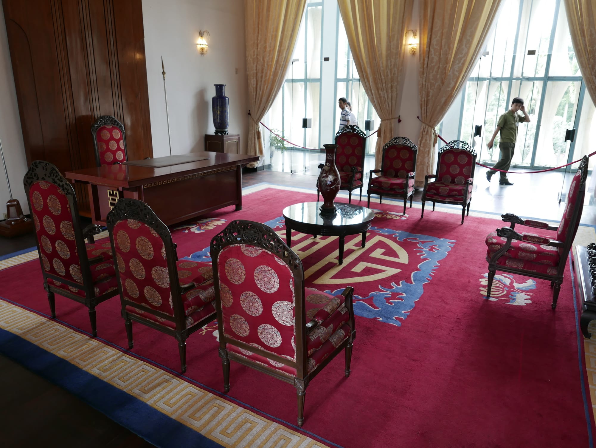 Photo by Author — Presidential Office — Dinh Thống Nhất (Independence Palace / Reunification Palace), Ho Chi Minh City (Saigon), Vietnam 