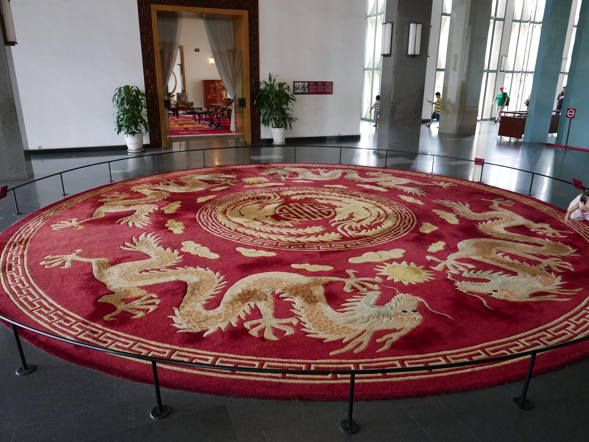 Photo by Author — reception room — Dinh Thống Nhất (Independence Palace / Reunification Palace), Ho Chi Minh City (Saigon), Vietnam 