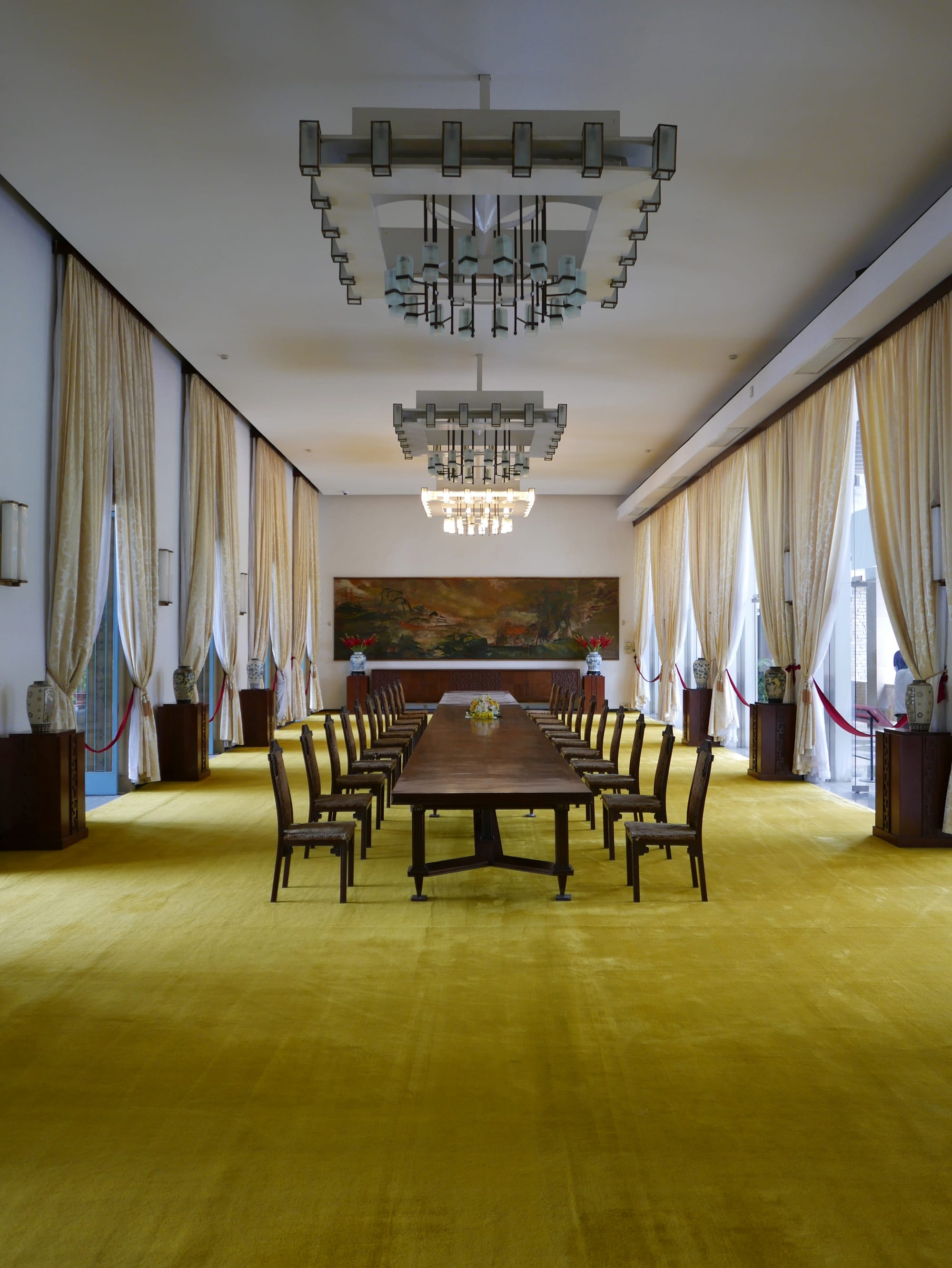 Photo by Author — the State Banqueting Hall — Dinh Thống Nhất (Independence Palace / Reunification Palace), Ho Chi Minh City (Saigon), Vietnam 