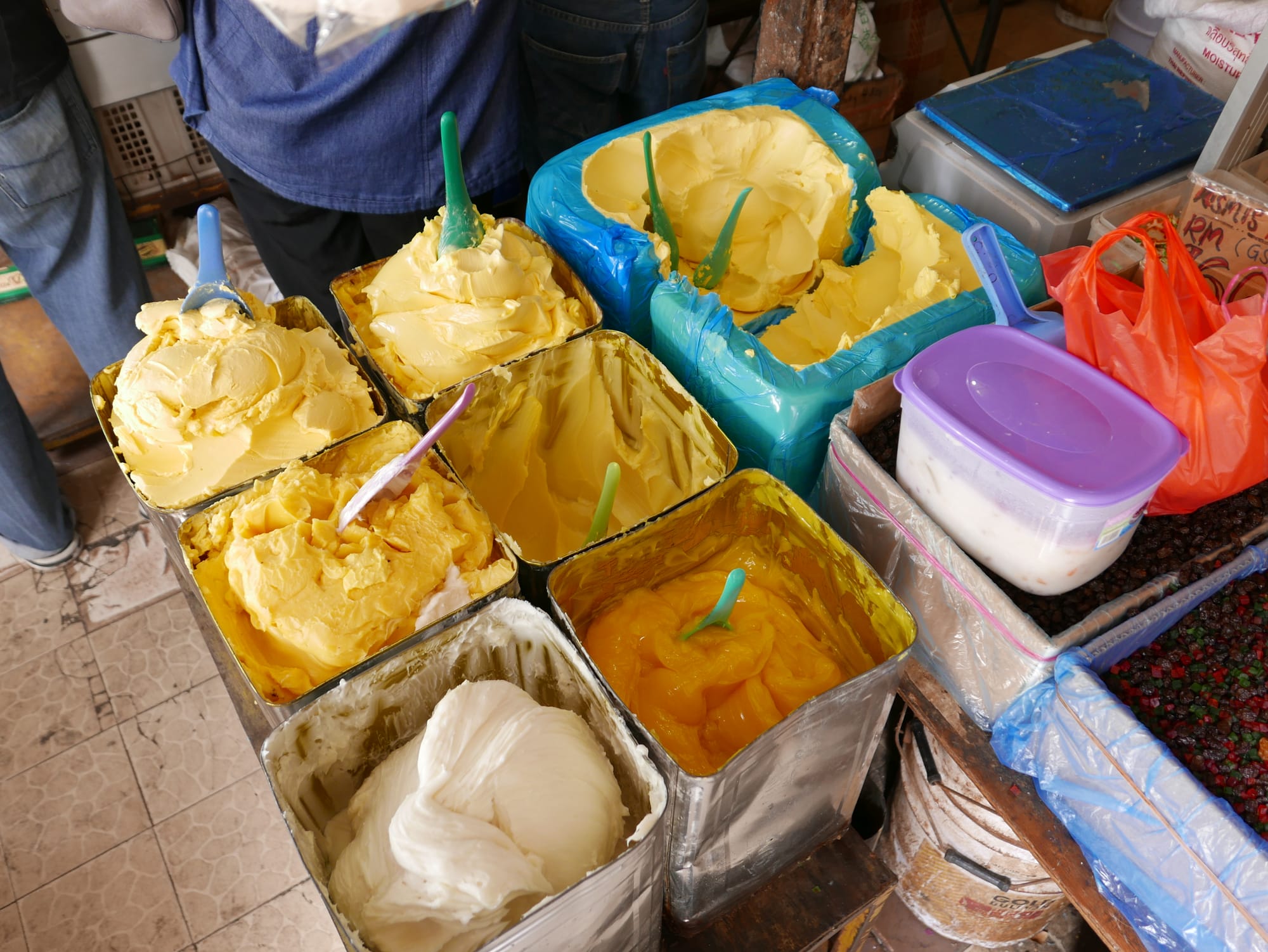 Photo by Author — fats in a tin — shops near India Street, Kuching, Sarawak, Malaysia