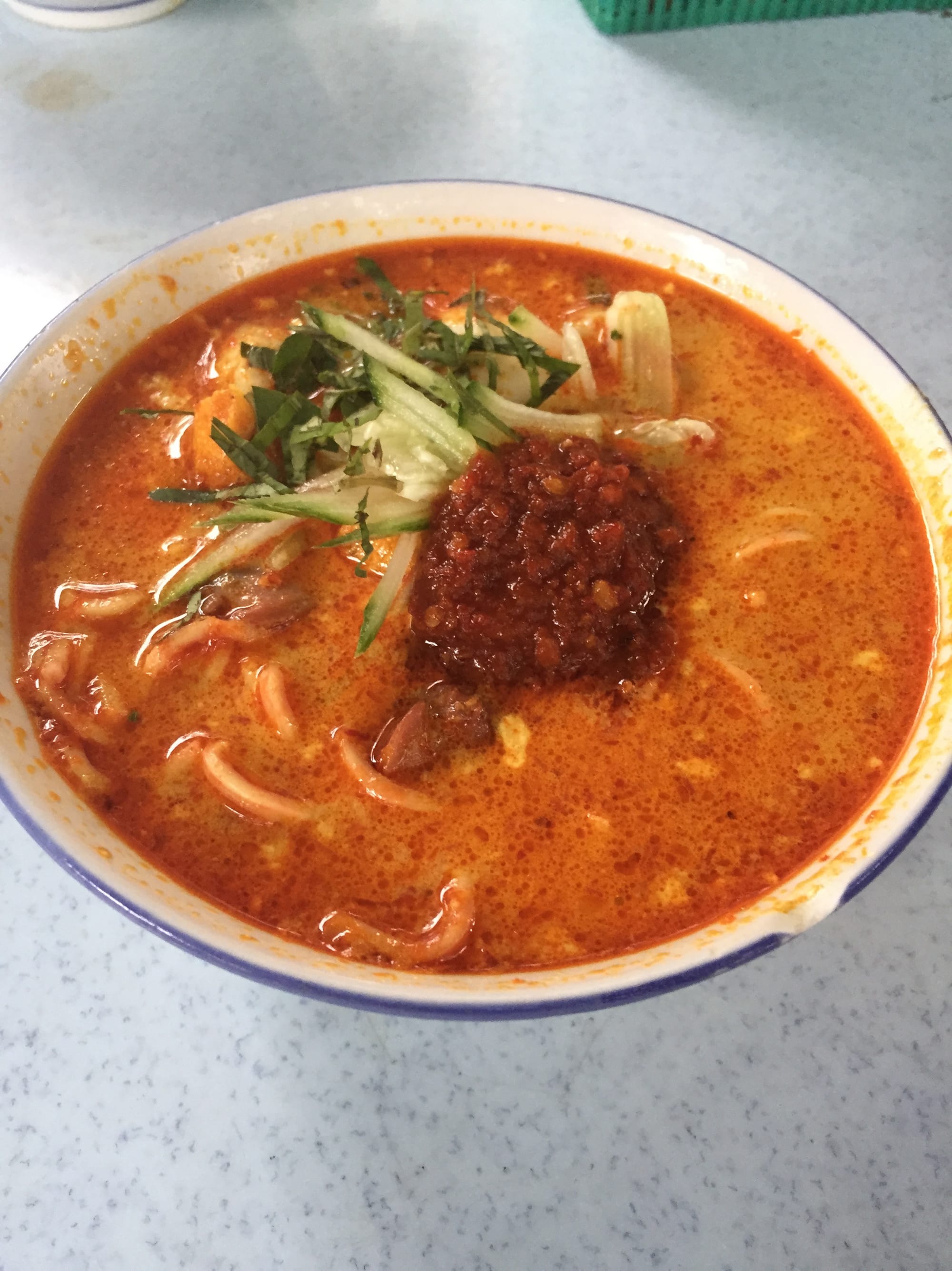 Photo by Author — Laksa at Baba Low’s, Malacca, Malaysia