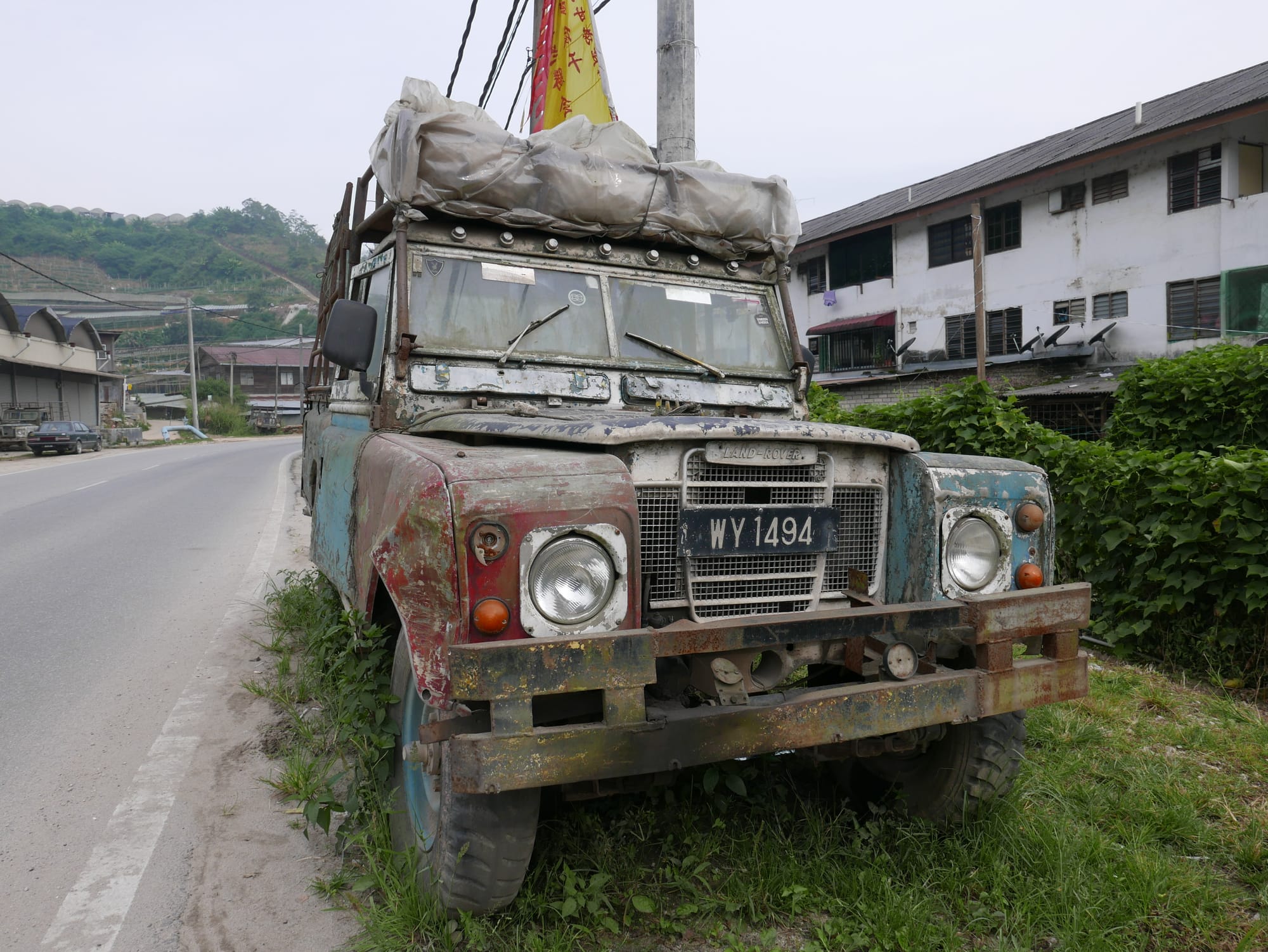 Photo by Author — Land Rovers in the Cameron Highlands, Malaysia