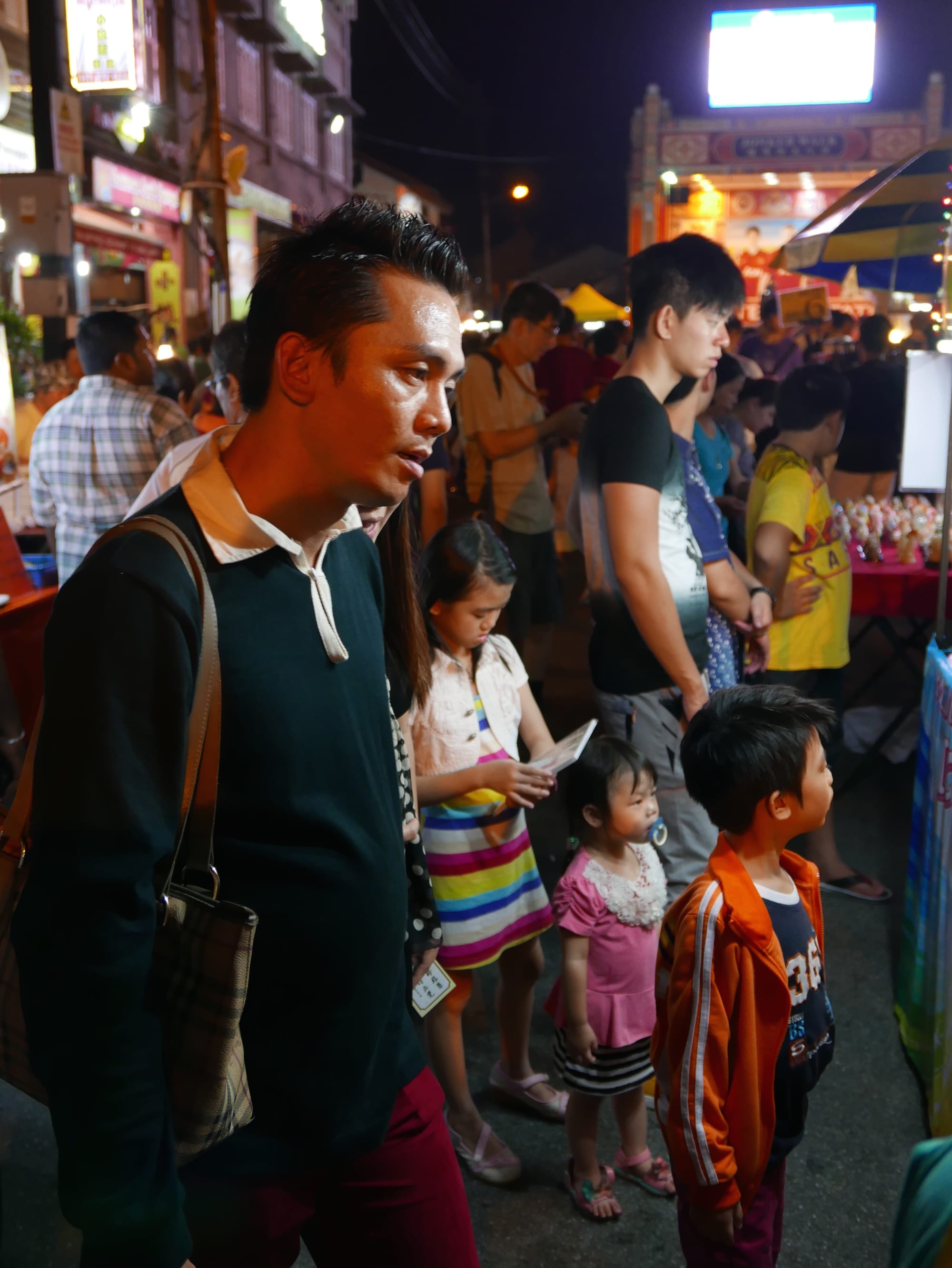 Photo by Author — Night Market, Malacca, Malaysia