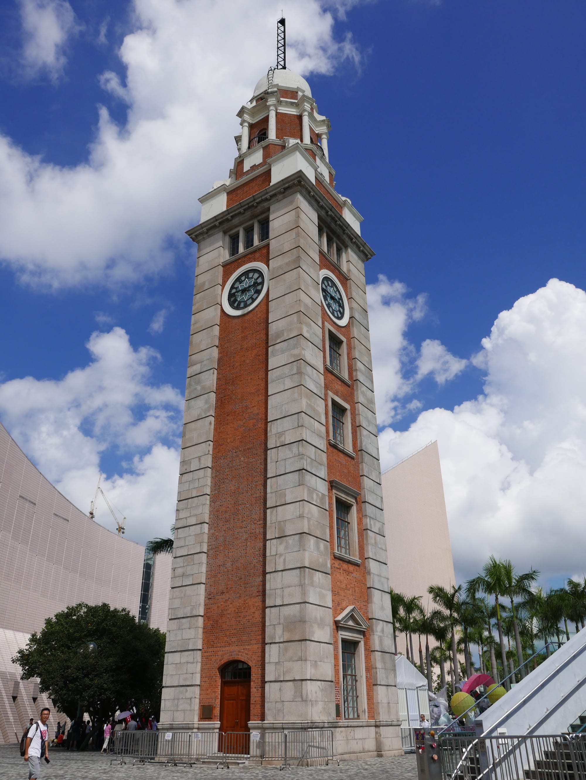 Photo by Author — Hong Kong streets — The Harbour Clock Tower