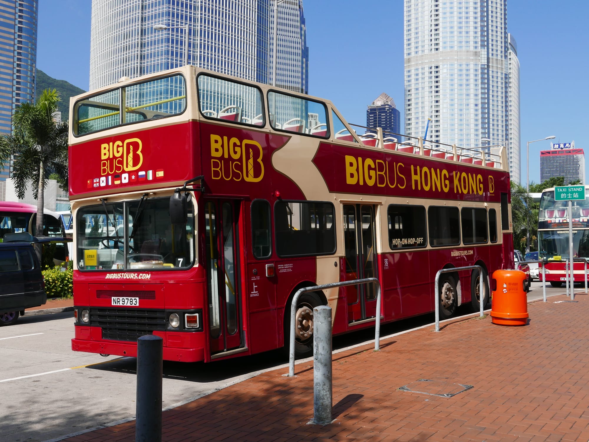 Photo by Author — The Big Bus Tour, Hong Kong