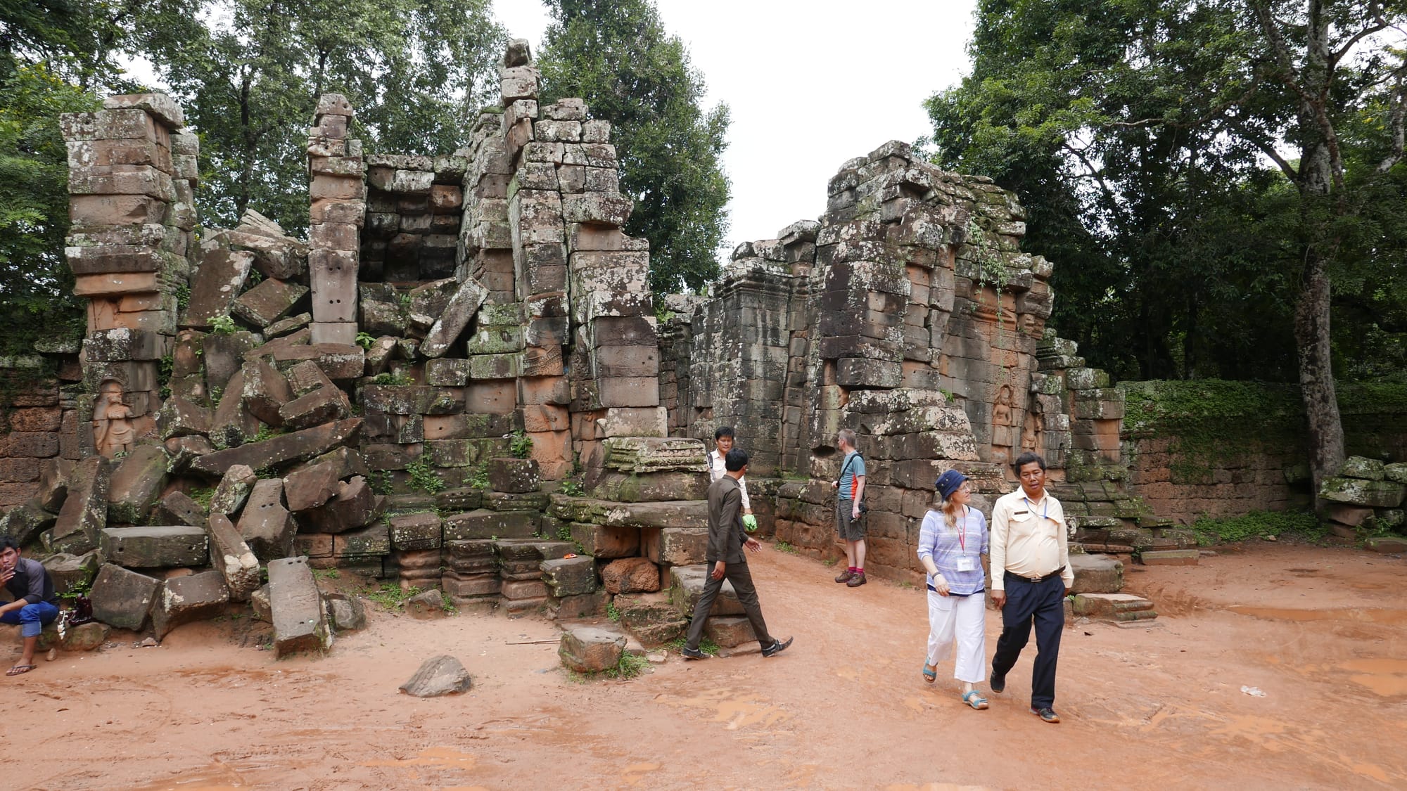 Photo by Author — entrance at Ta Prohm (ប្រាសាទតាព្រហ្ម), Angkor Archaeological Park, Angkor, Cambodia