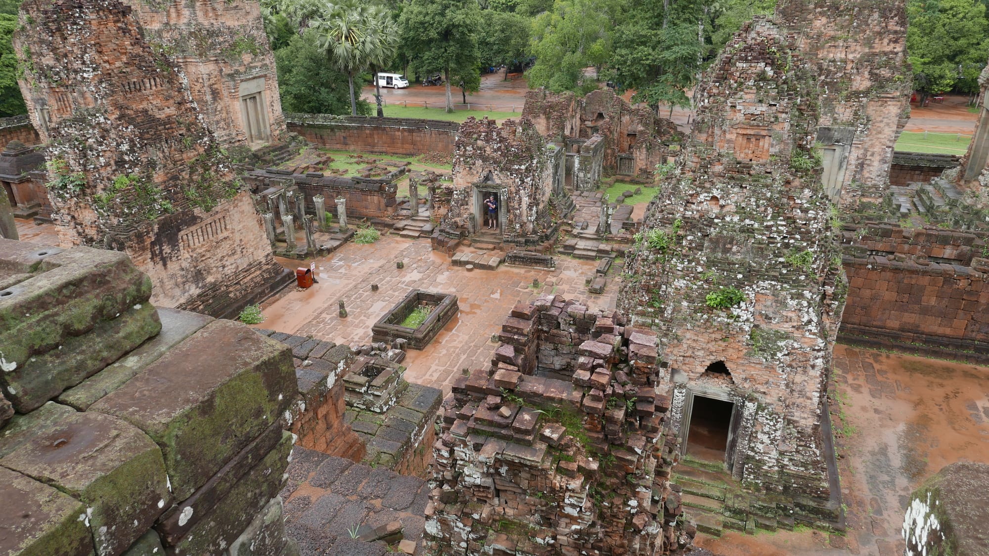 Photo by Author — the view from Pre Rup (ប្រែរូប), Angkor Archaeological Park, Angkor, Cambodia