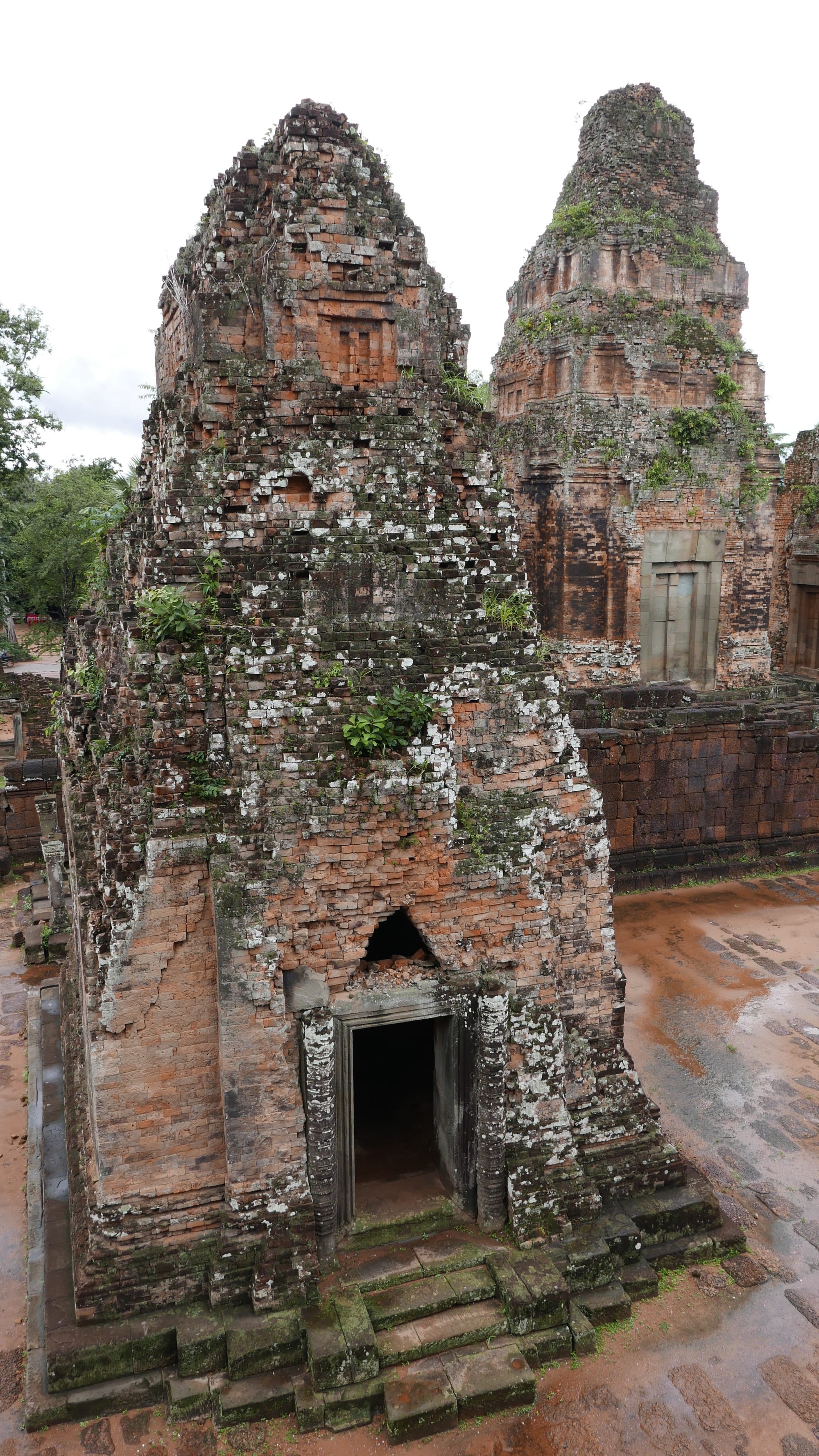 Photo by Author — the central Prasat with one of the four other Prasats visible — Pre Rup (ប្រែរូប), Angkor Archaeological Park, Angkor, Cambodia
