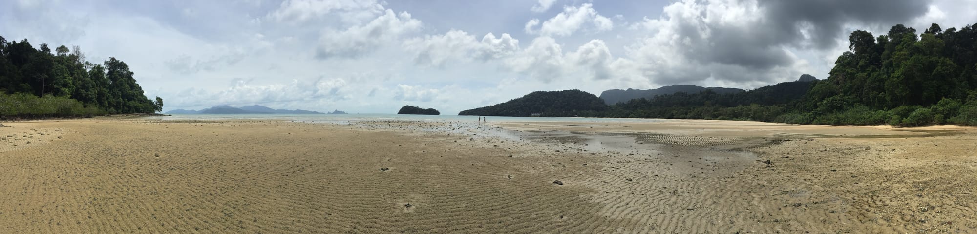 Photo by Author — the beach at the Andaman Hotel, Langkawi, Malaysia