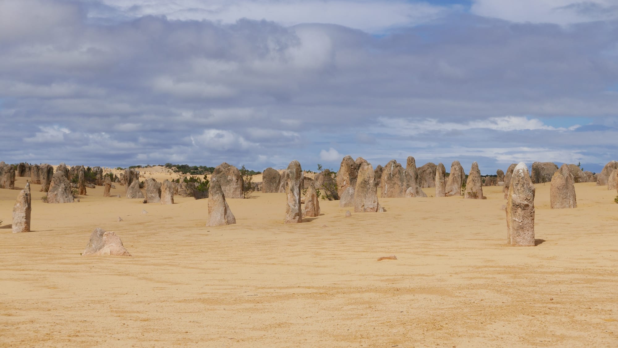 Photo by Author — the Pinnacles Desert, Nambung National Park, Cervantes, WA 6511, Australia