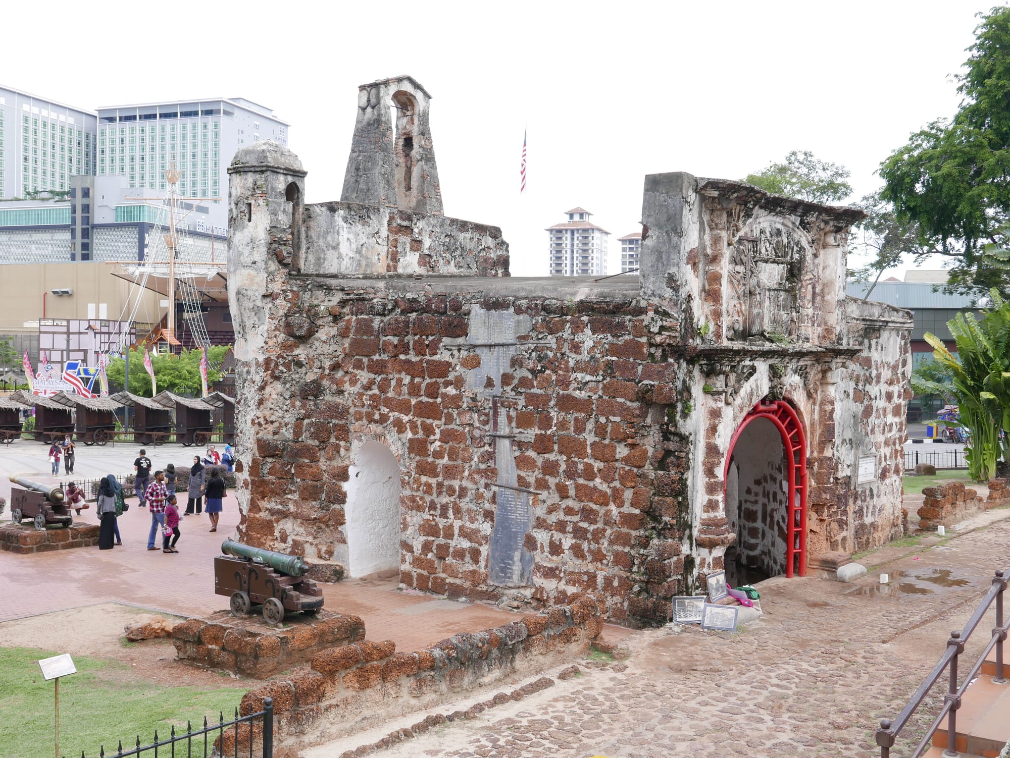 Photo by Author — Porta De Santiago (A Famosa Fortress), Malacca, 