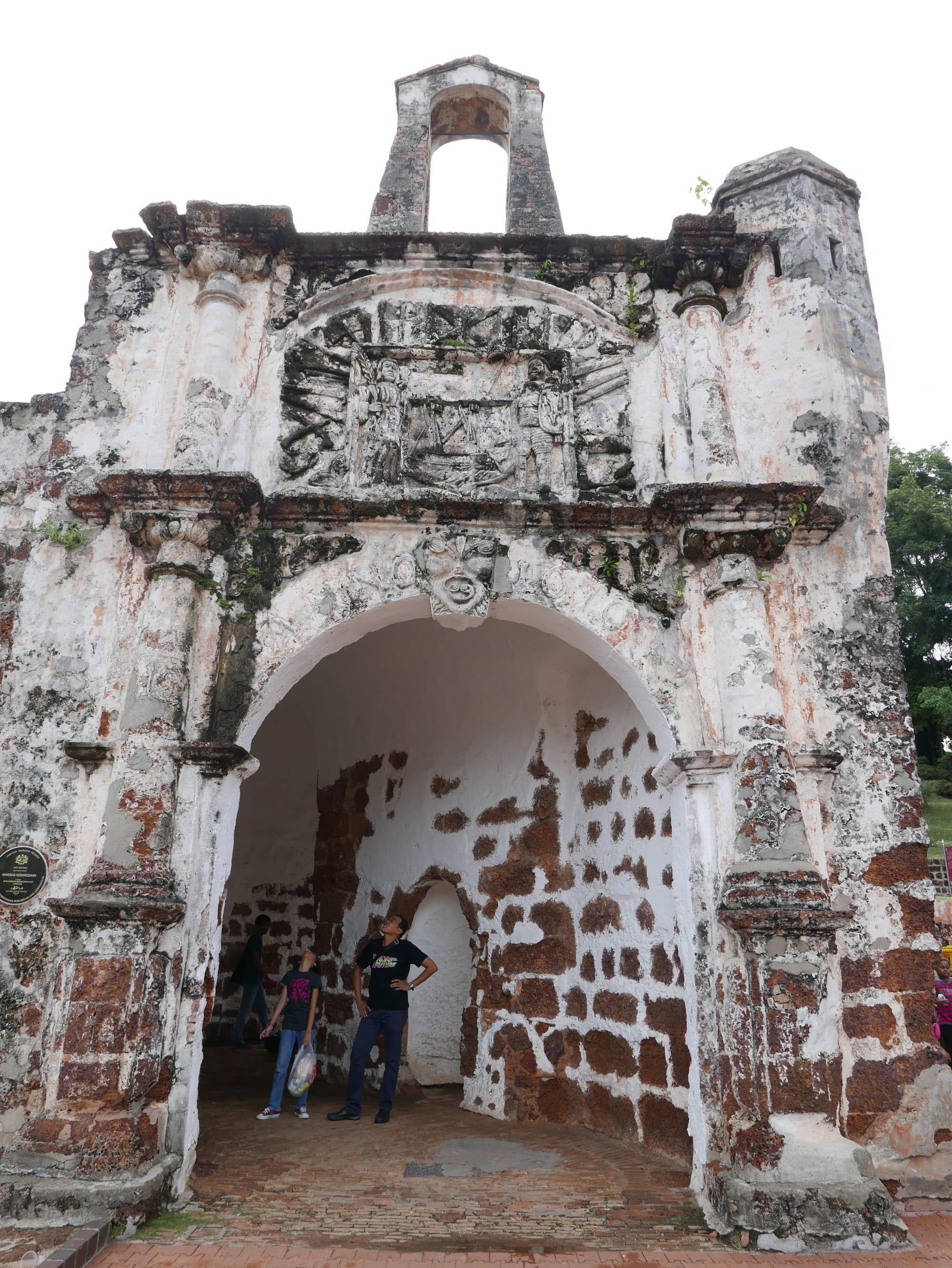 Photo by Author — Porta De Santiago (A Famosa Fortress), Malacca, Malaysia