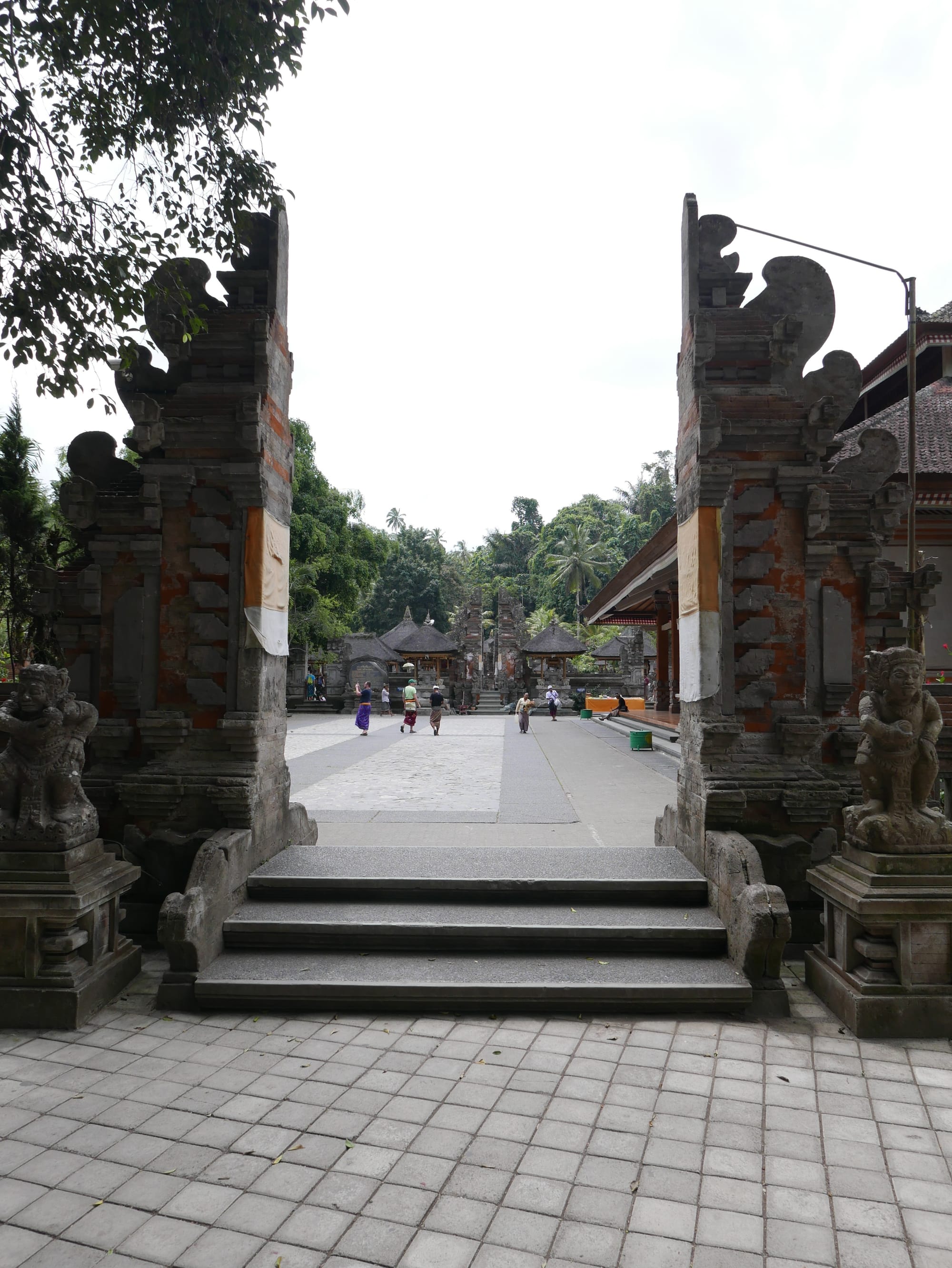 Photo by Author — the candi bentar gate entrance at Pura Tirta Empul (Tirta Empul Temple), Bali, Indonesia