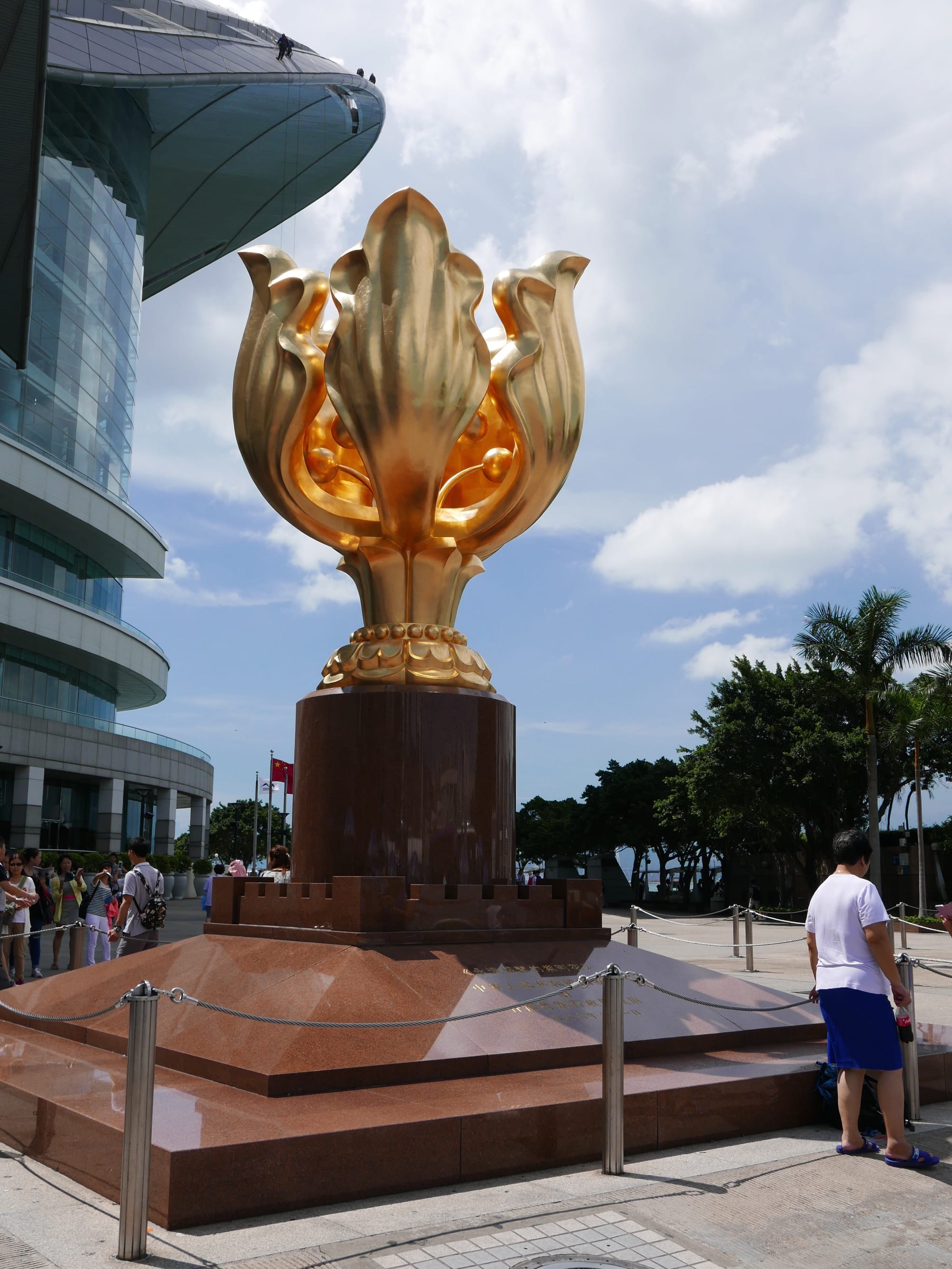 Photo by Author — Reunification Monument, Hong Kong