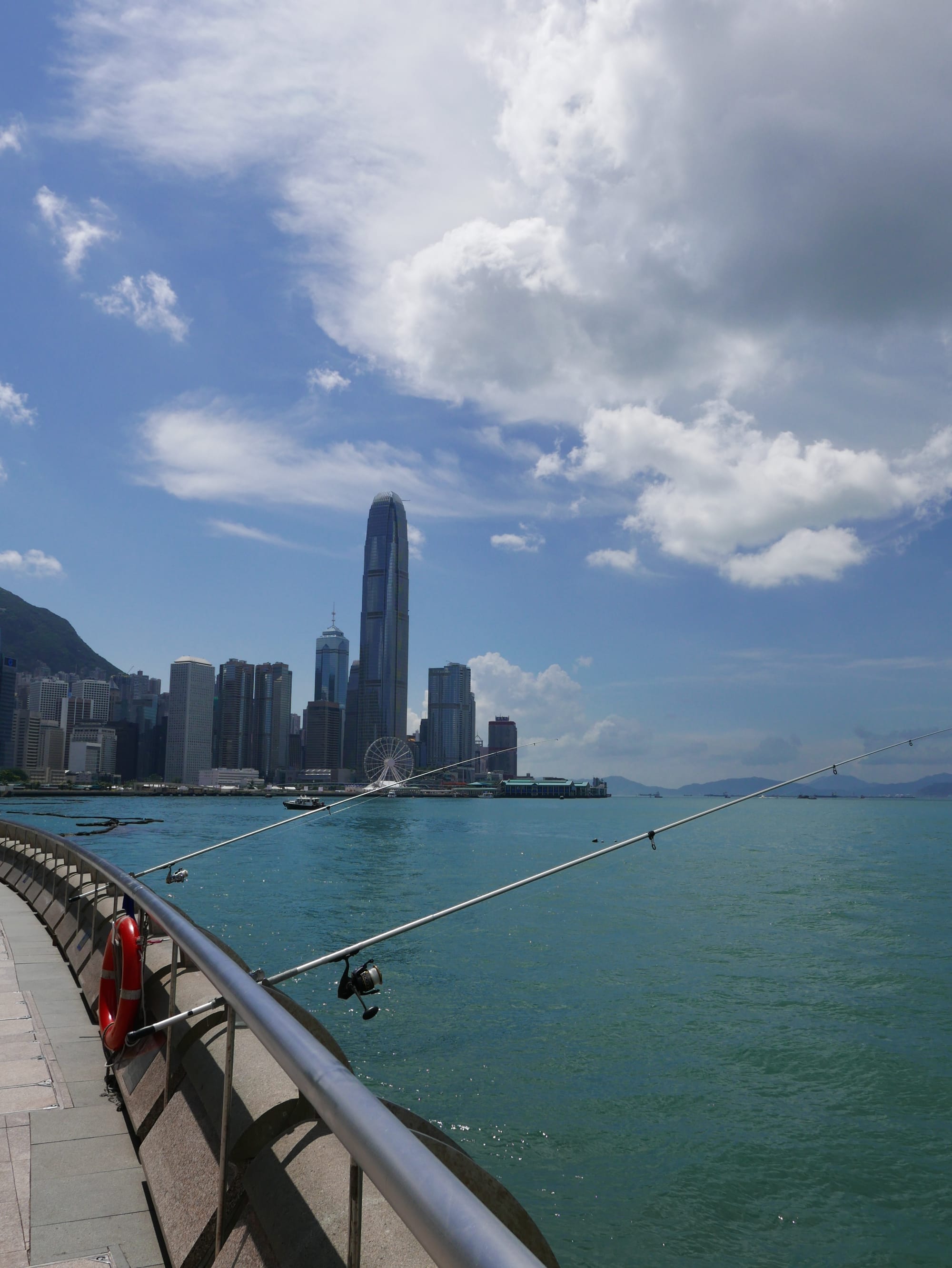 Photo by Author — the view from the Reunification Monument, Hong Kong