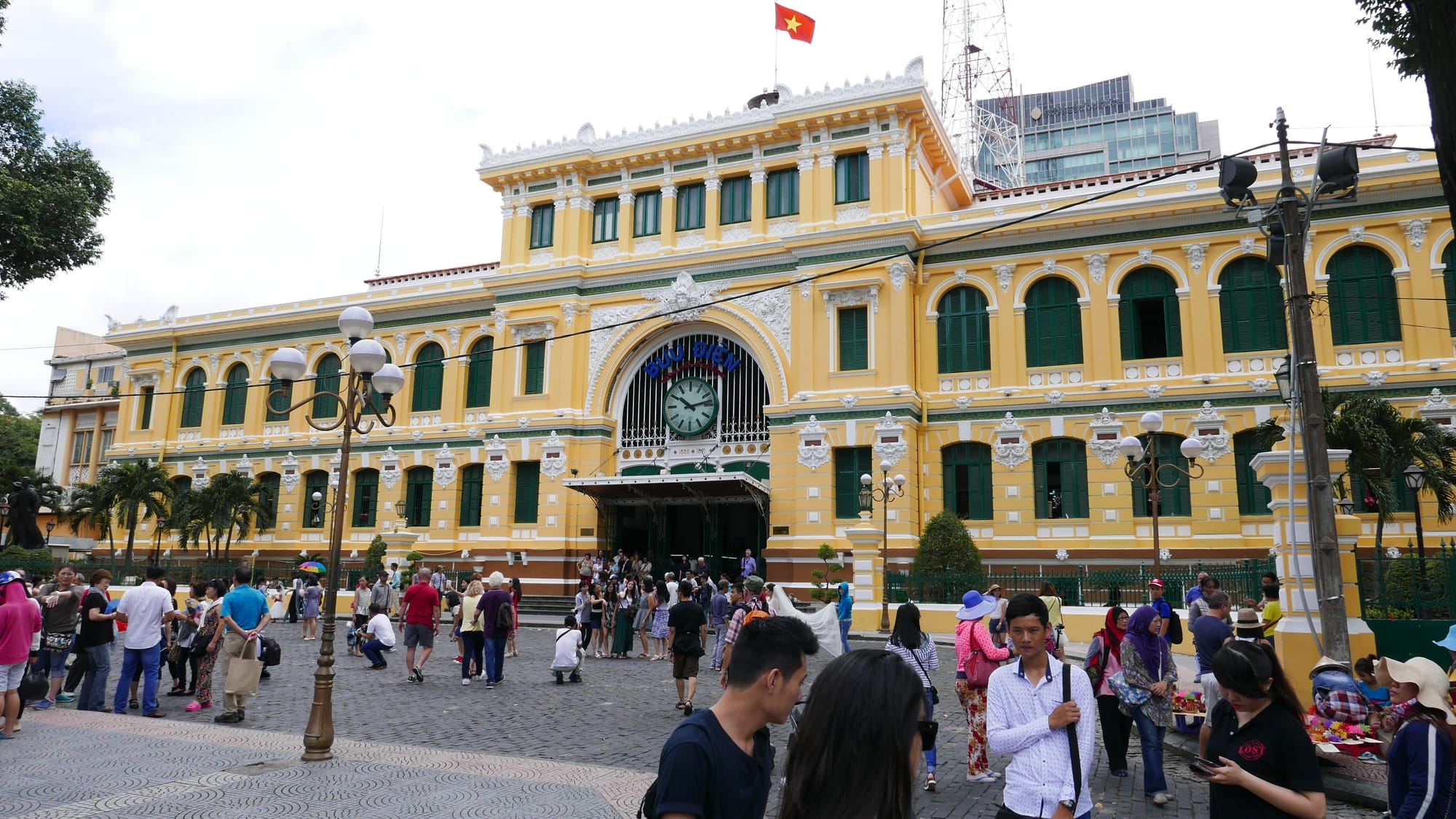 Photo by Author — Bưu Điện Sài Gòn (Saigon Central Post Office), Ho Chi Minh City, Vietnam