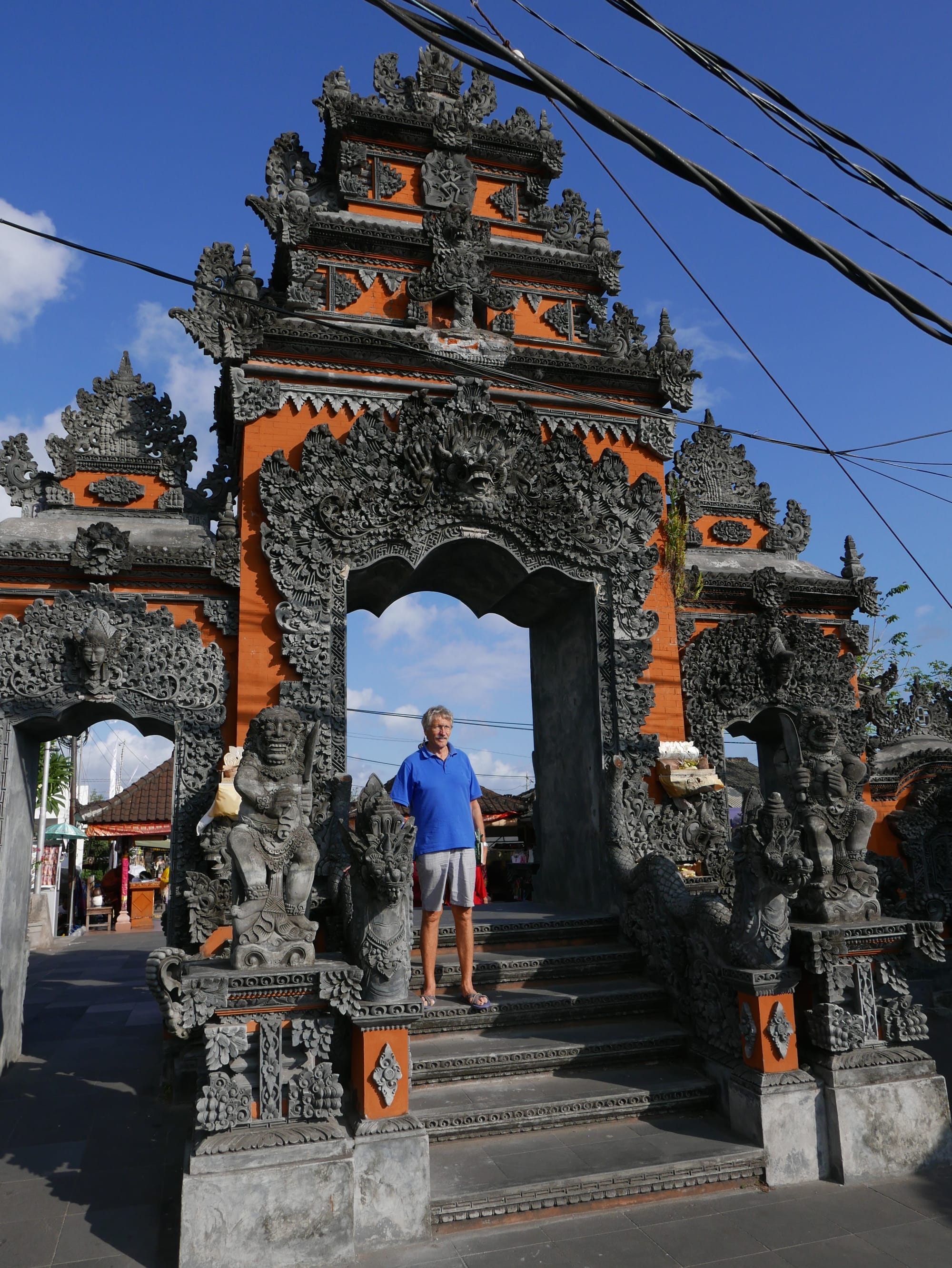 Photo by Author — entrance to Tanah Lot, Bali, Indonesia