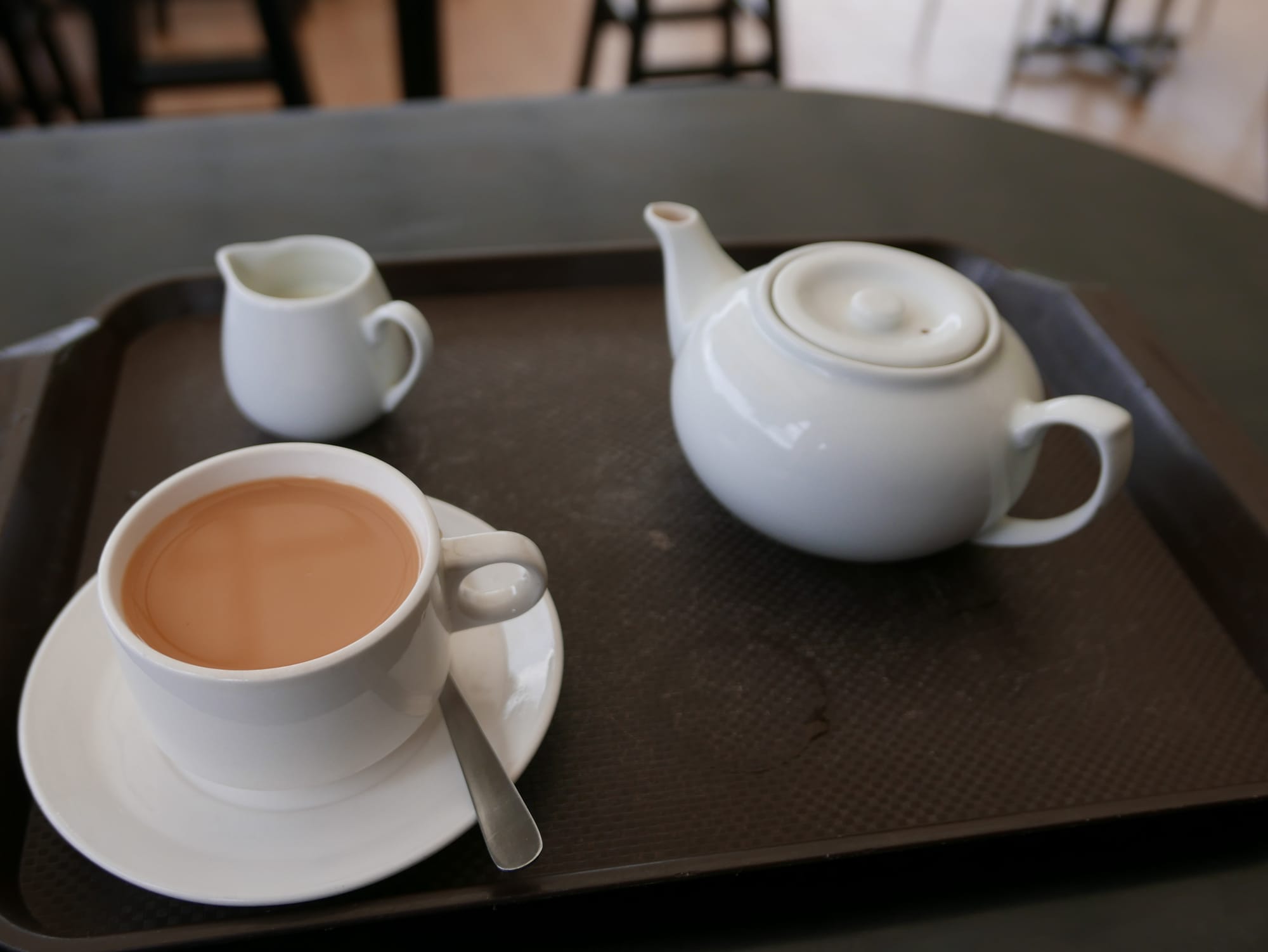 Photo by Author — tea at the Cameron Valley Tea House, Cameron Highlands, Malaysia