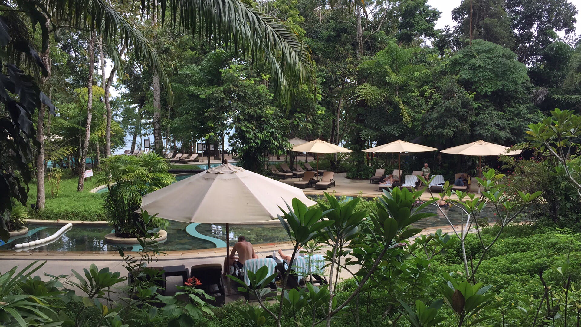 Photo by Author — view from breakfast — The Andaman Hotel, Langkawi, Malaysia