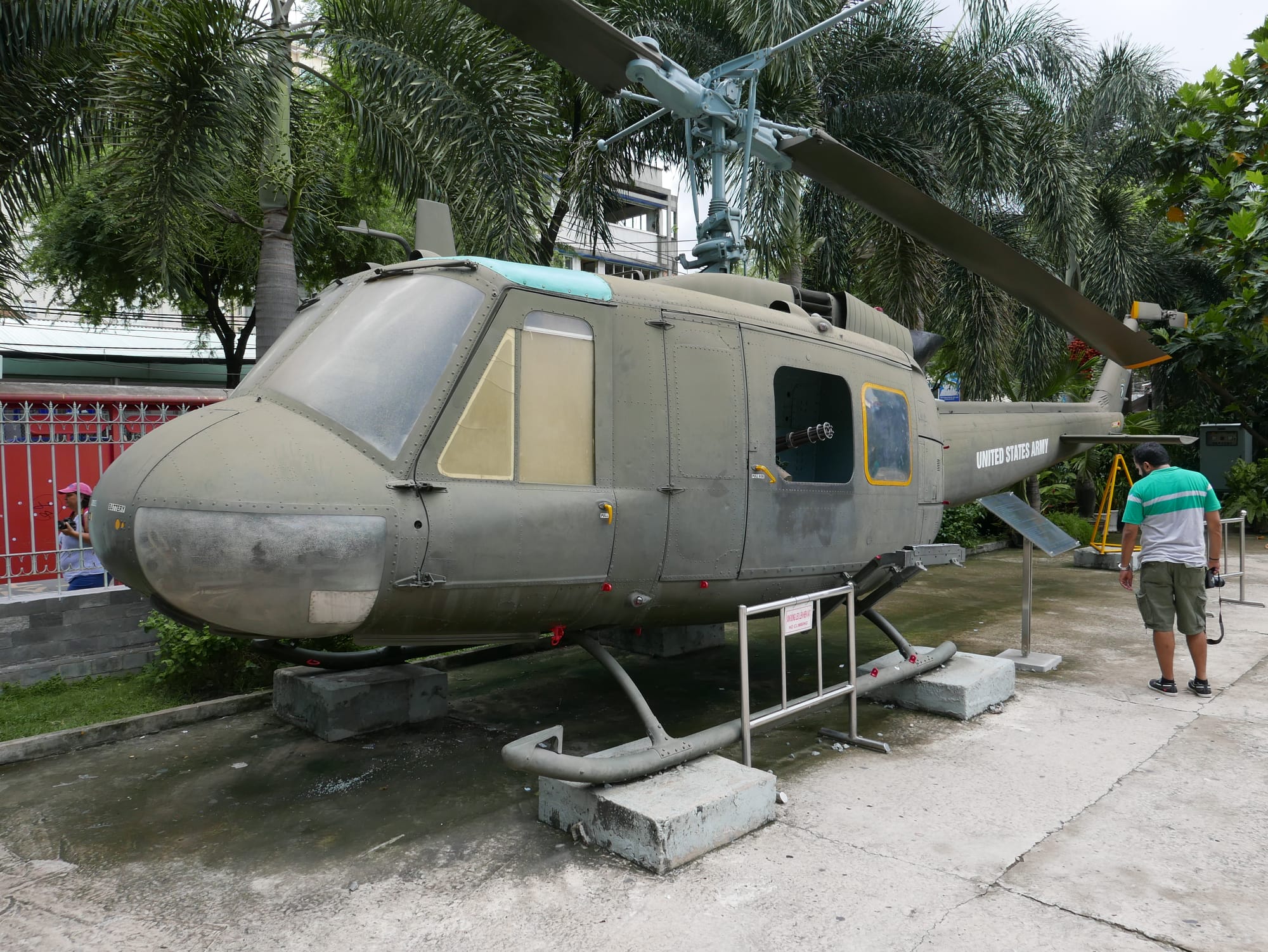 Photo by Author — the Huey — Bảo tàng Chứng tích Chiến tranh (War Remnants Museum), 28 Võ Văn Tần, Phường 6, Quận 3, Ho Chi Minh City (Saigon), Vietnam