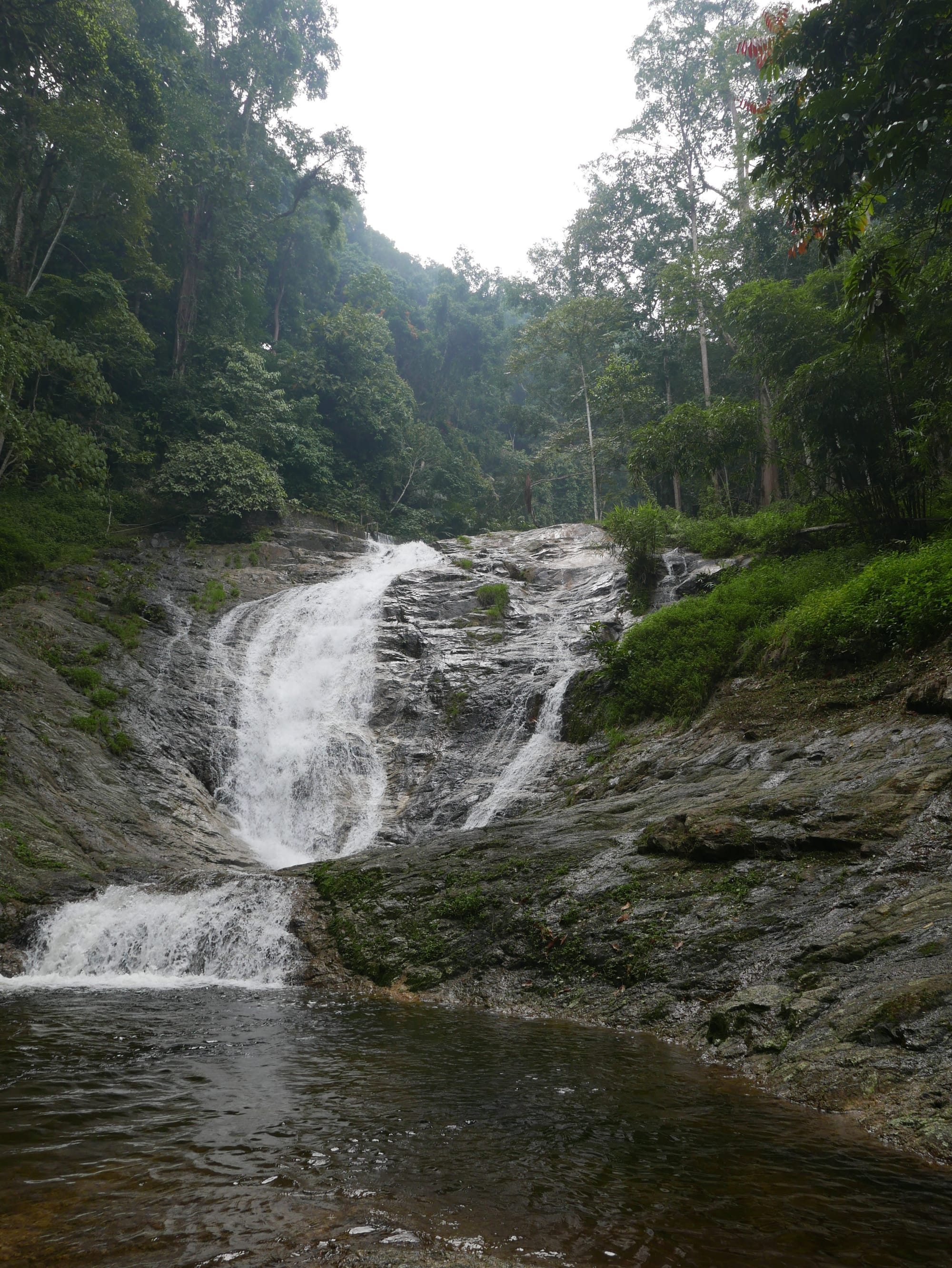 Photo by Author — Lata Kinjang Waterfall — driving up to the Cameron Highlands in Malaysia