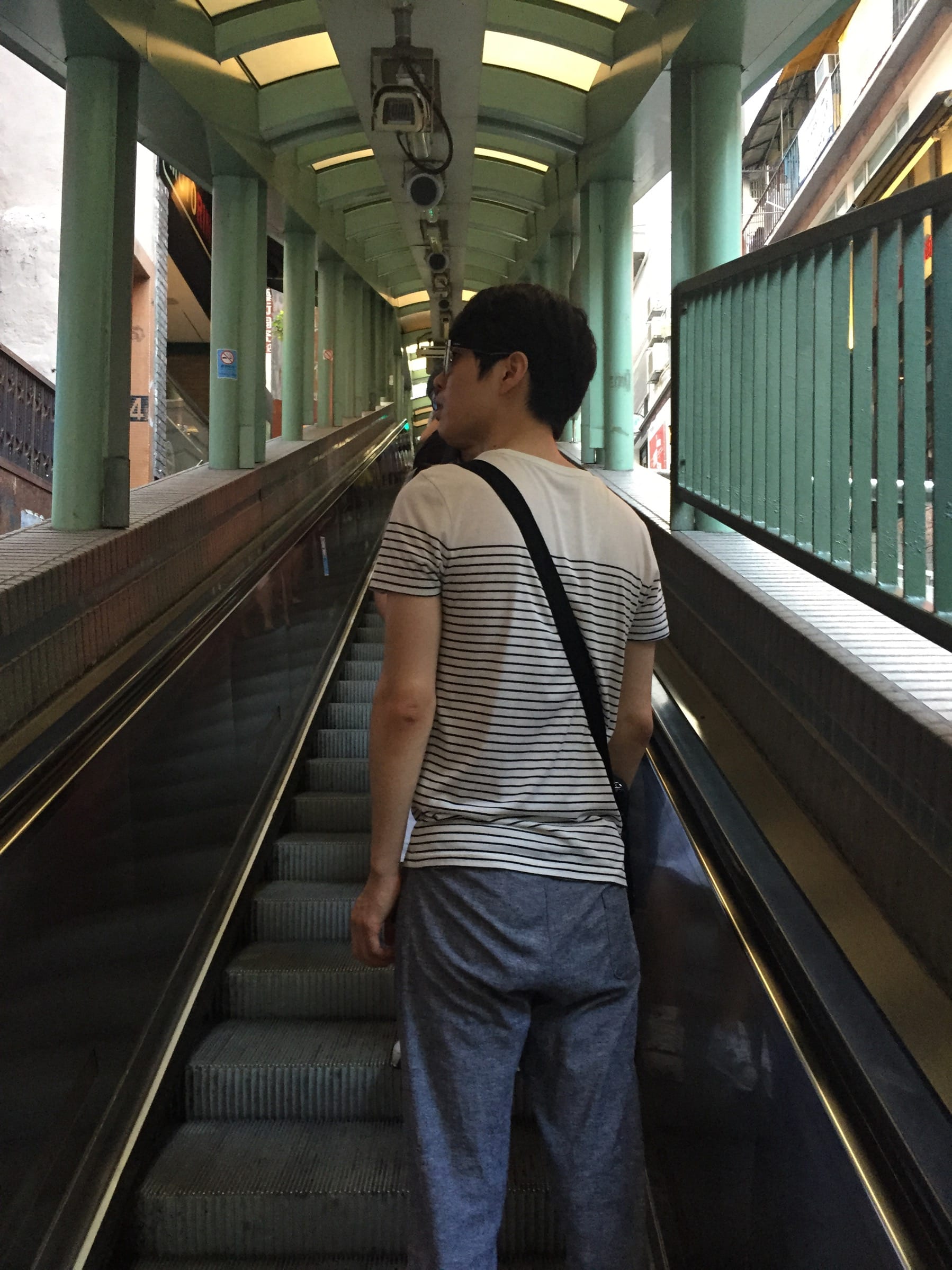 Photo by Author — Central-Mid-Levels Escalator and Walkway System 中環至半山自動扶梯系統, Hong Kong