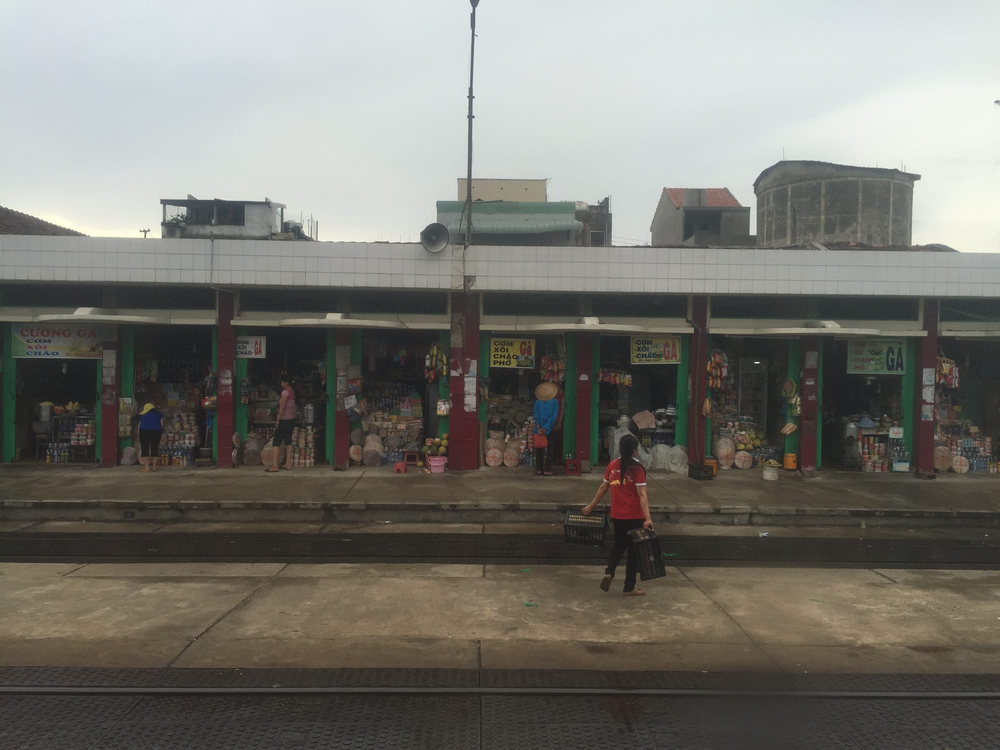 Photo by Author — a station on the Reunification Railway, Vietnam