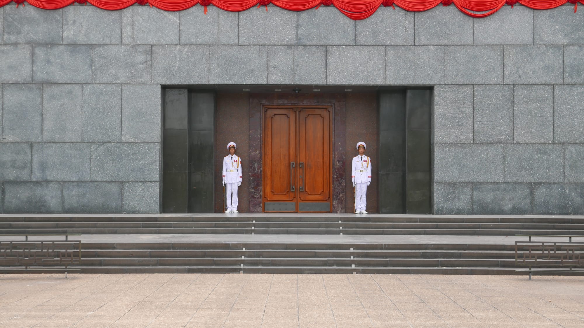 Photo by Author — Lăng Chủ Tịch Hồ Chí Minh (Ho Chi Minh Mausoleum), Quảng Trường Ba Đình, Quận Ba Đình, Thành Phố Hà Nội, Hanoi, Vietnam