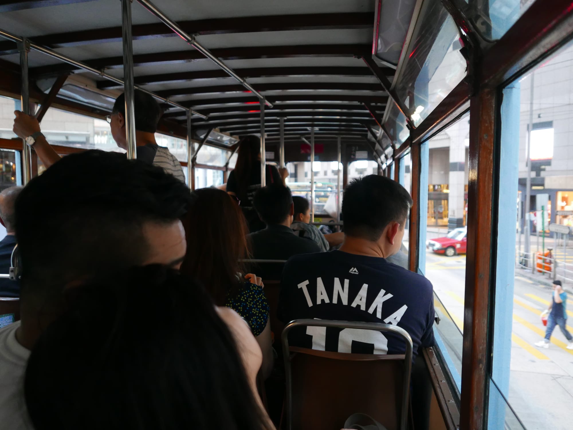 Photo by Author — The trams and tramway of Hong Kong