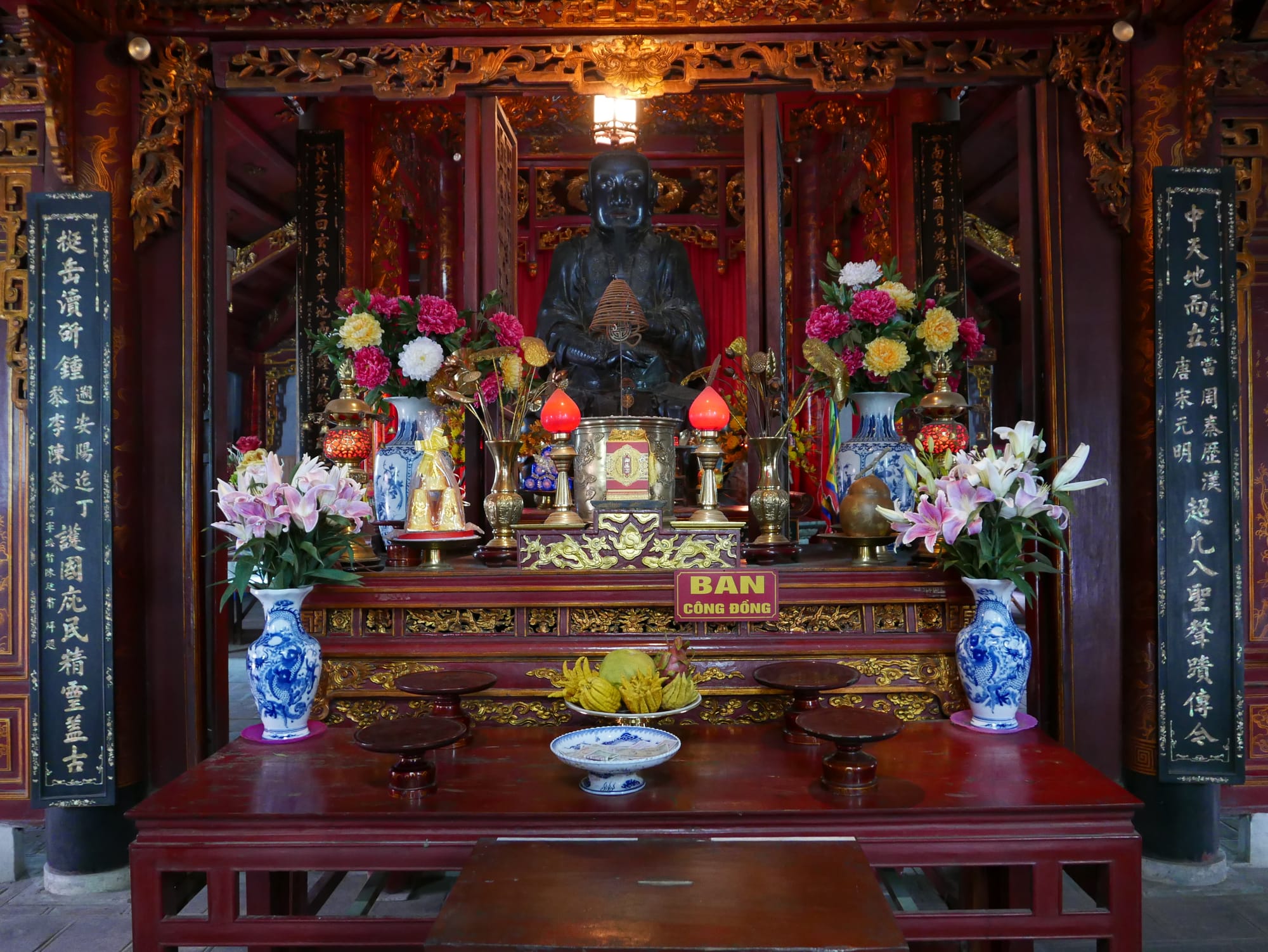 Photo by Author — Đền Quán Thánh (Quan Thanh Temple), 1 Thanh Niên (cnr. Quán Thánh), Quận Ba Đình, Thành Phố Hà Nội, Hanoi, Vietnam