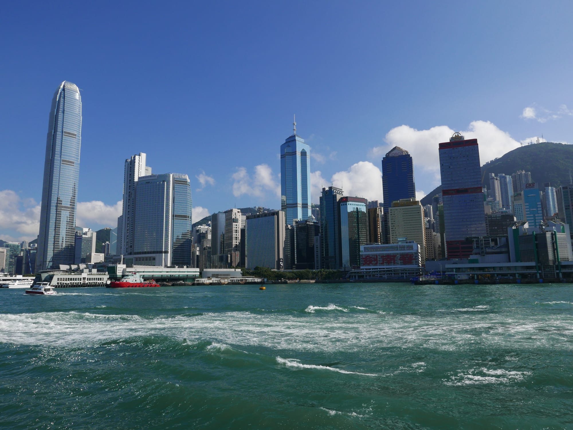 Photo by Author — Star Ferry 天星小輪 Harbour Cruise, Hong Kong