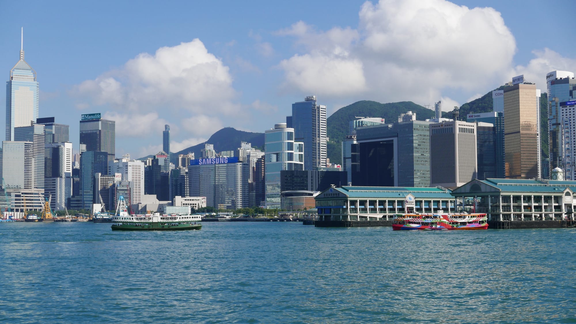 Photo by Author — Star Ferry 天星小輪 Harbour Cruise, Hong Kong