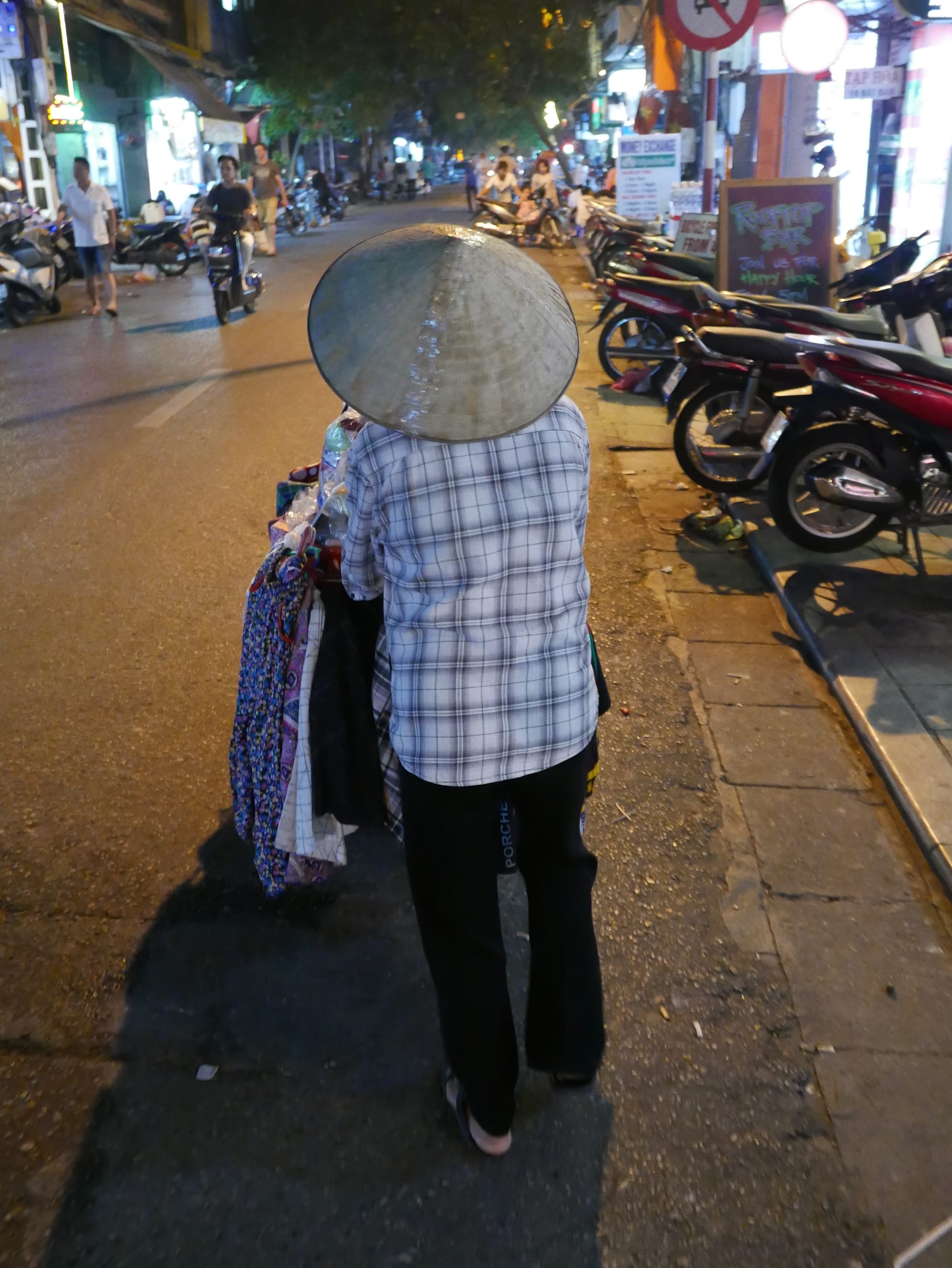 Photo by Author — at the end of the market — Hanoi, Vietnam