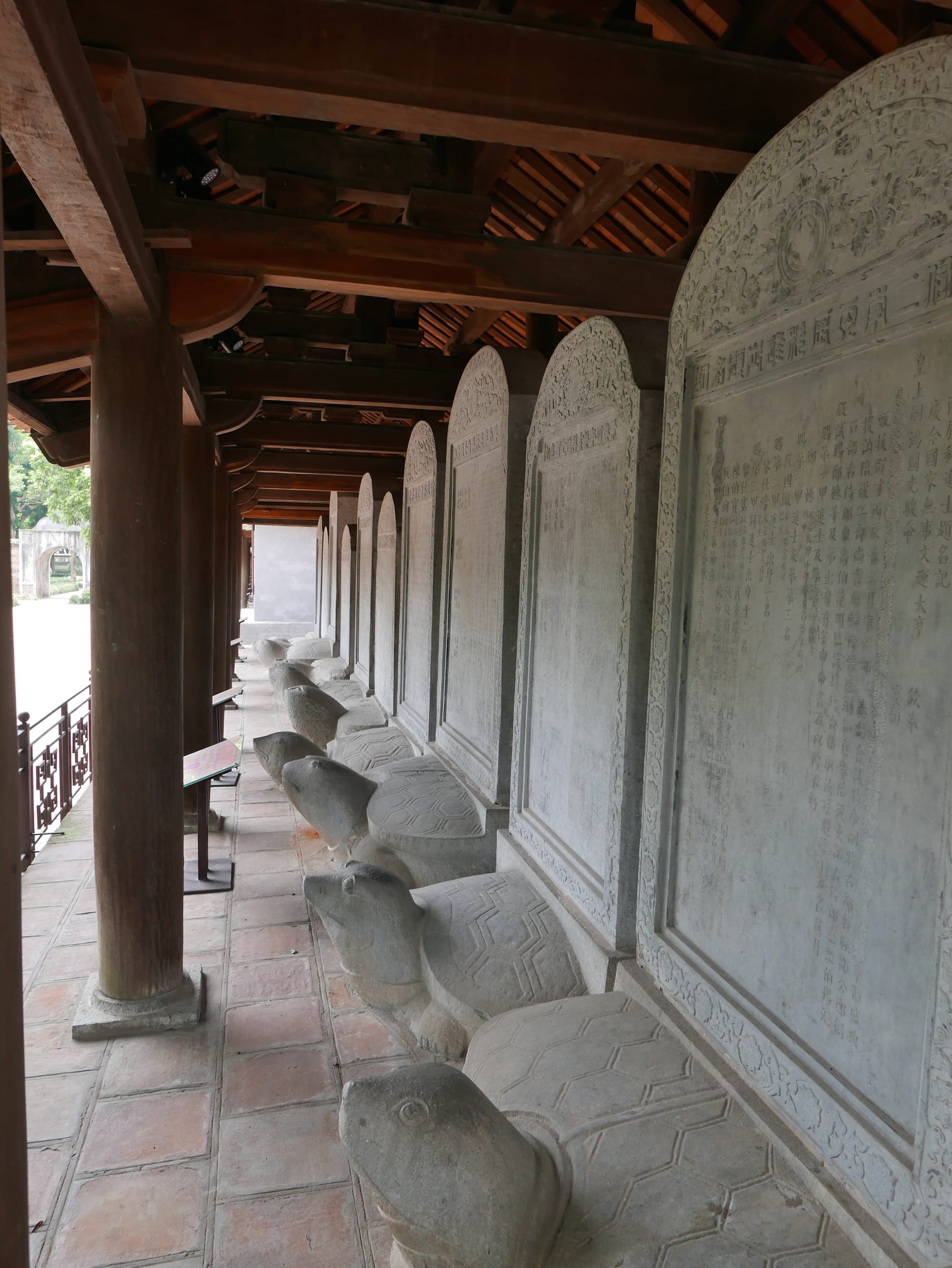 Photo by Author — doctors’ ‘stelae’ — Văn Miếu Quốc Tử Giám (Temple of Literature), Quốc Tử Giám (Văn Miếu), Đống Đa, Thành Phố Hà Nội, Hanoi, Vietnam
