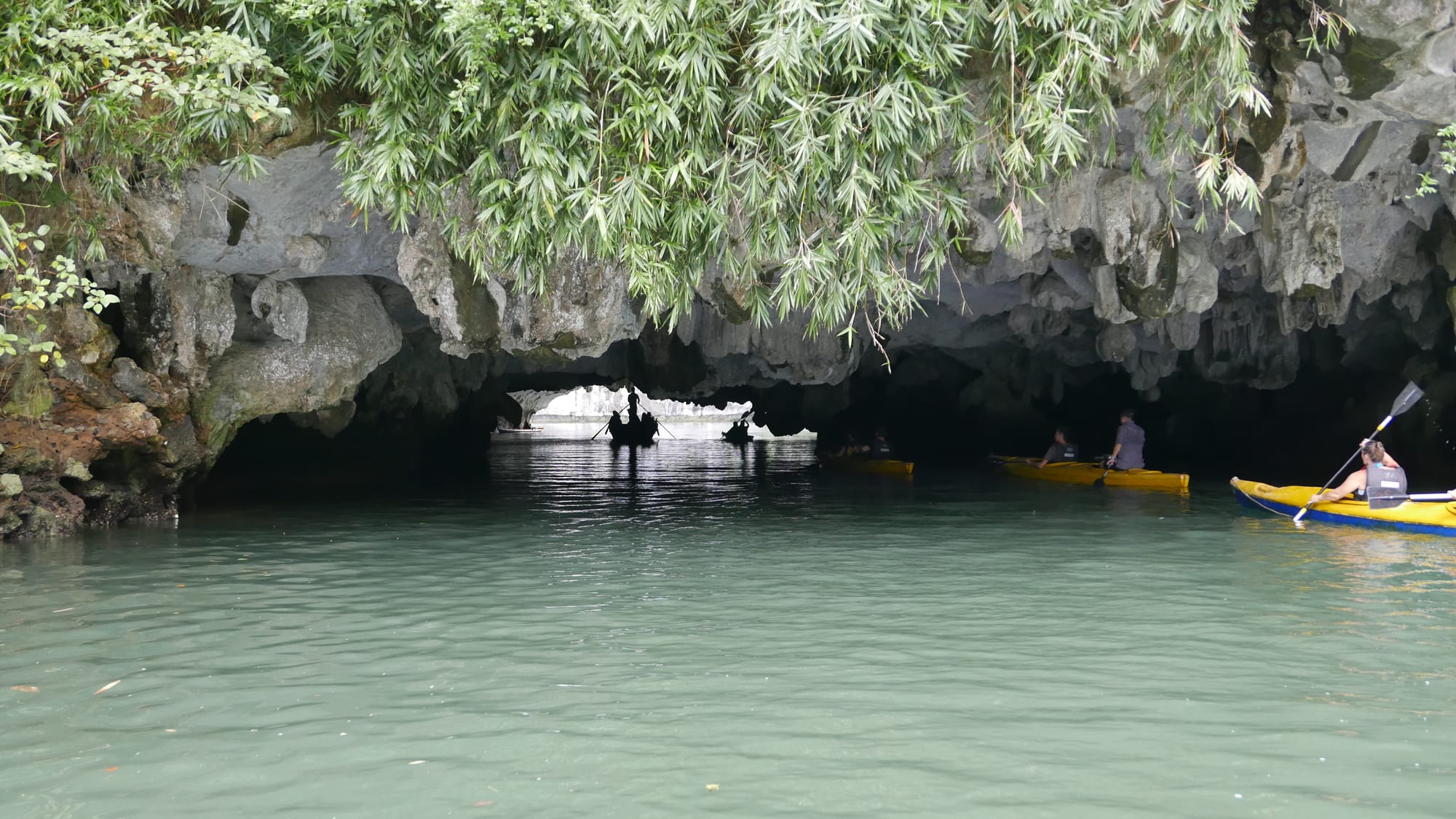 Photo by Author — the cave near Vong Vieng Village (day 1), Ha Long Bay, Vietnam