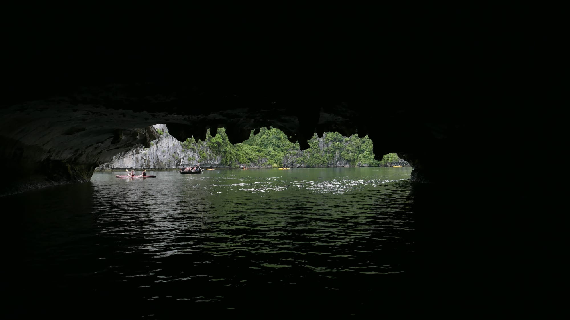 Photo by Author — the cave near Vong Vieng Village (day 1), Ha Long Bay, Vietnam