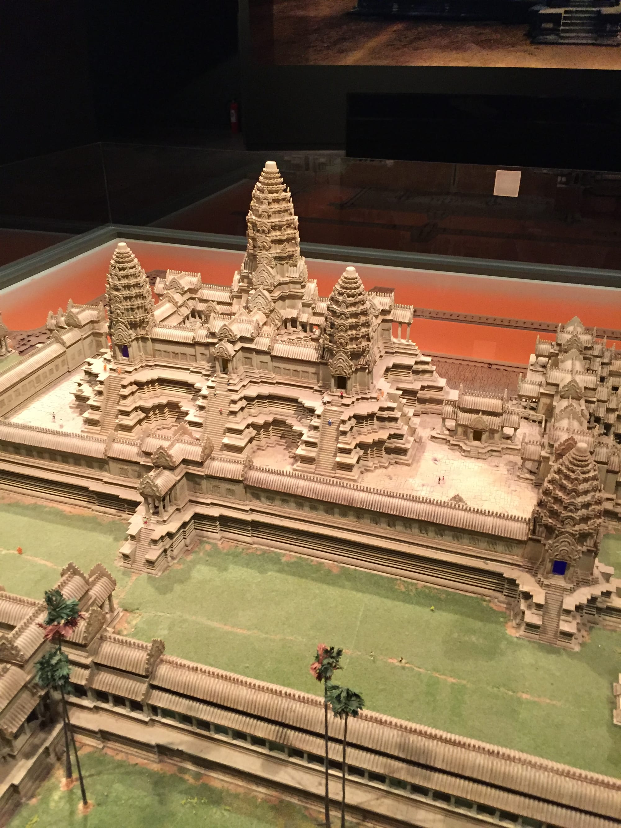 Photo by Author — The Angkor Wat Display — Angkor National Museum, Siem Reap, Cambodia