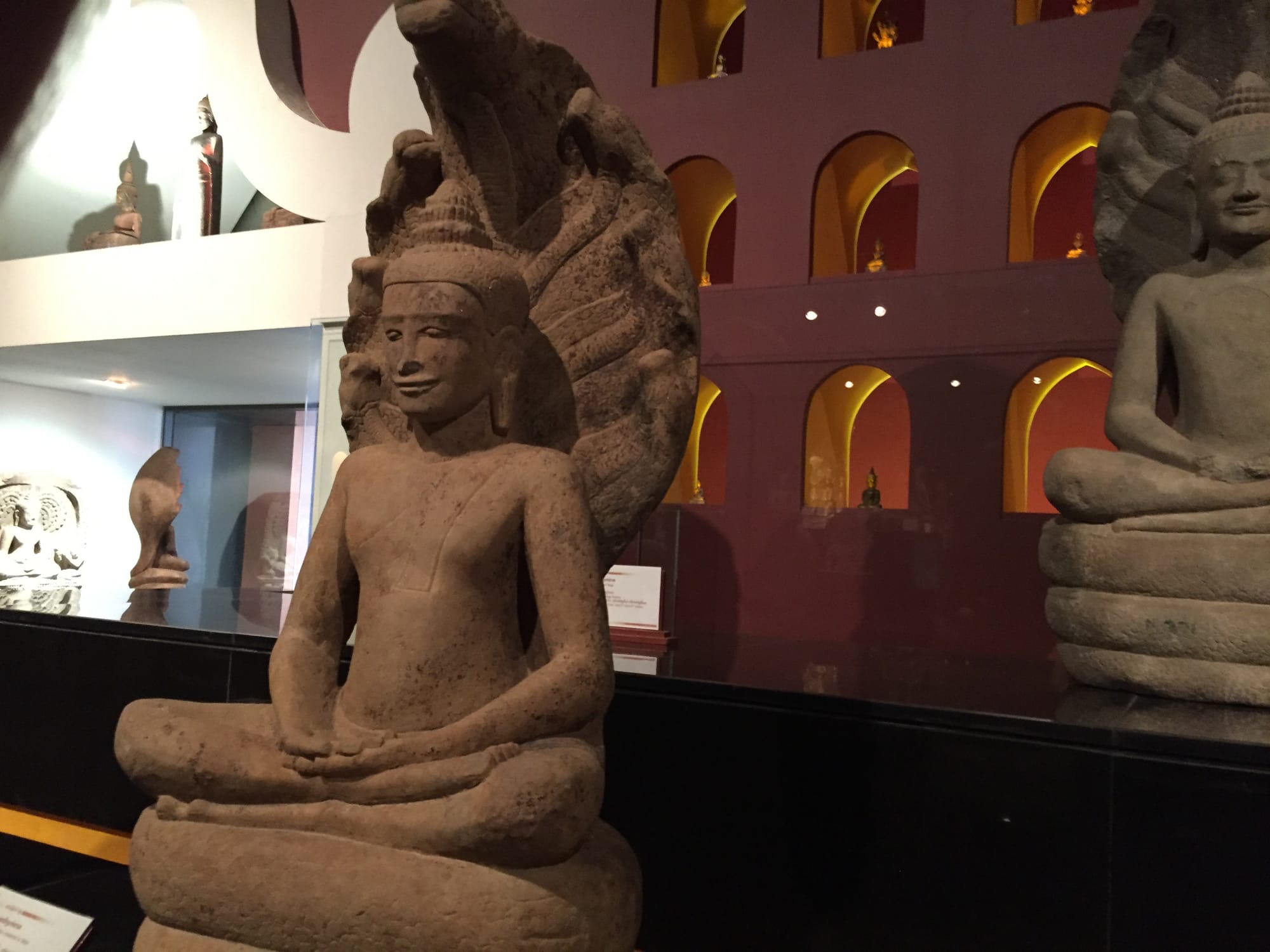 Photo by Author — The Room of a Thousand Buddhas — Angkor National Museum, Siem Reap, Cambodia