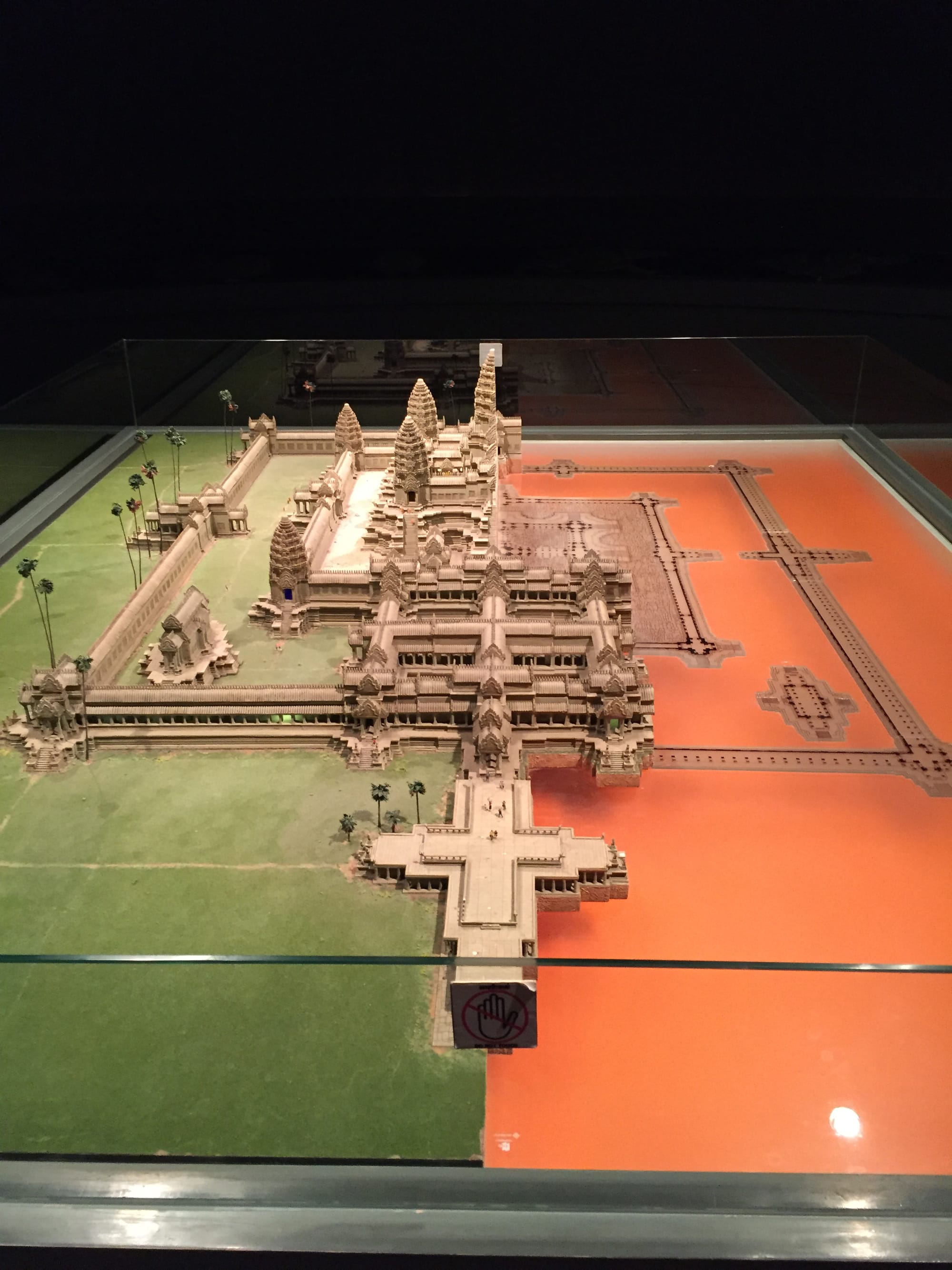 Photo by Author — The Angkor Wat Display — Angkor National Museum, Siem Reap, Cambodia