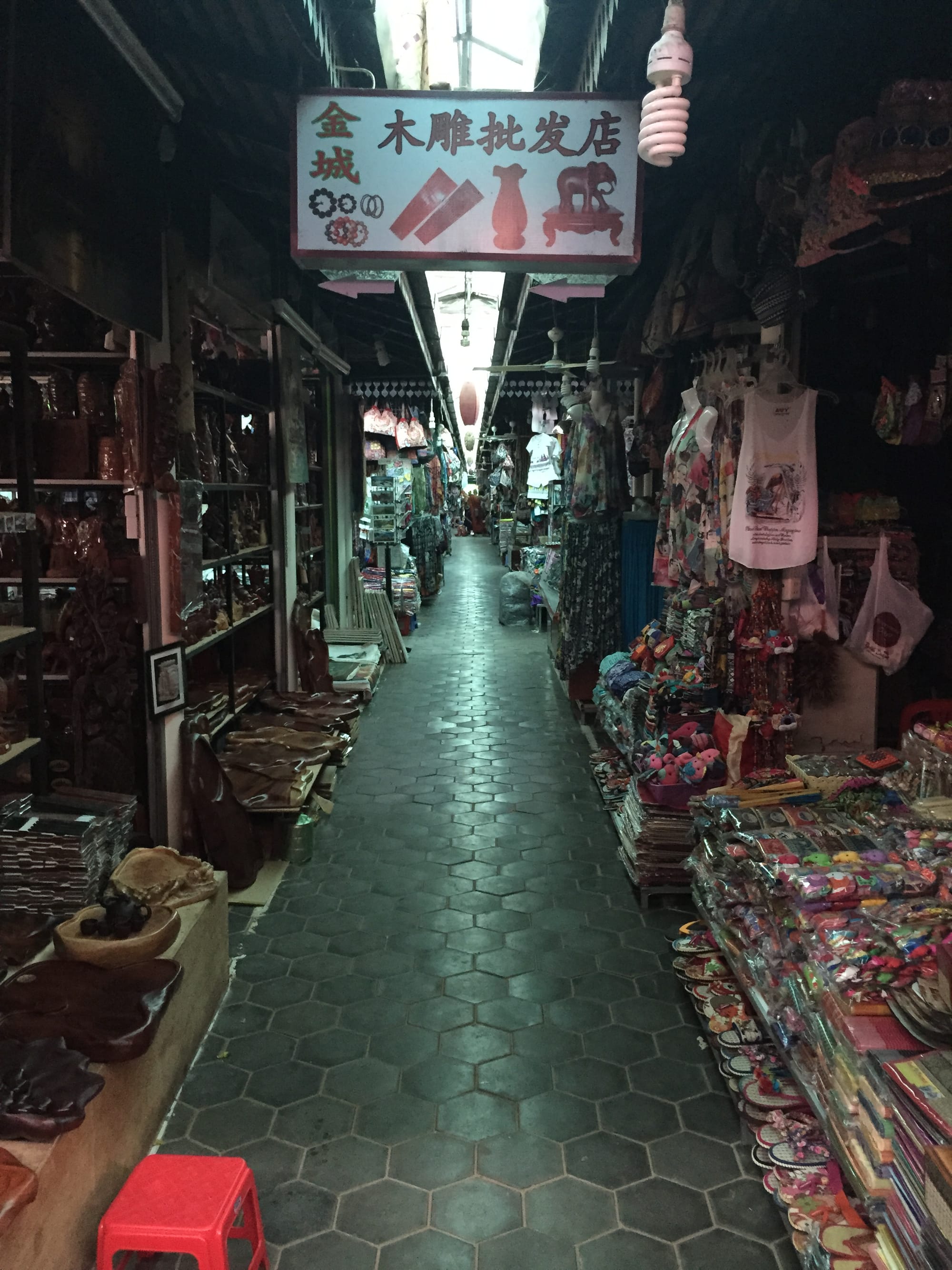 Photo by Author — a daytime visit to the Art Centre Night Market, Siem Reap, Cambodia