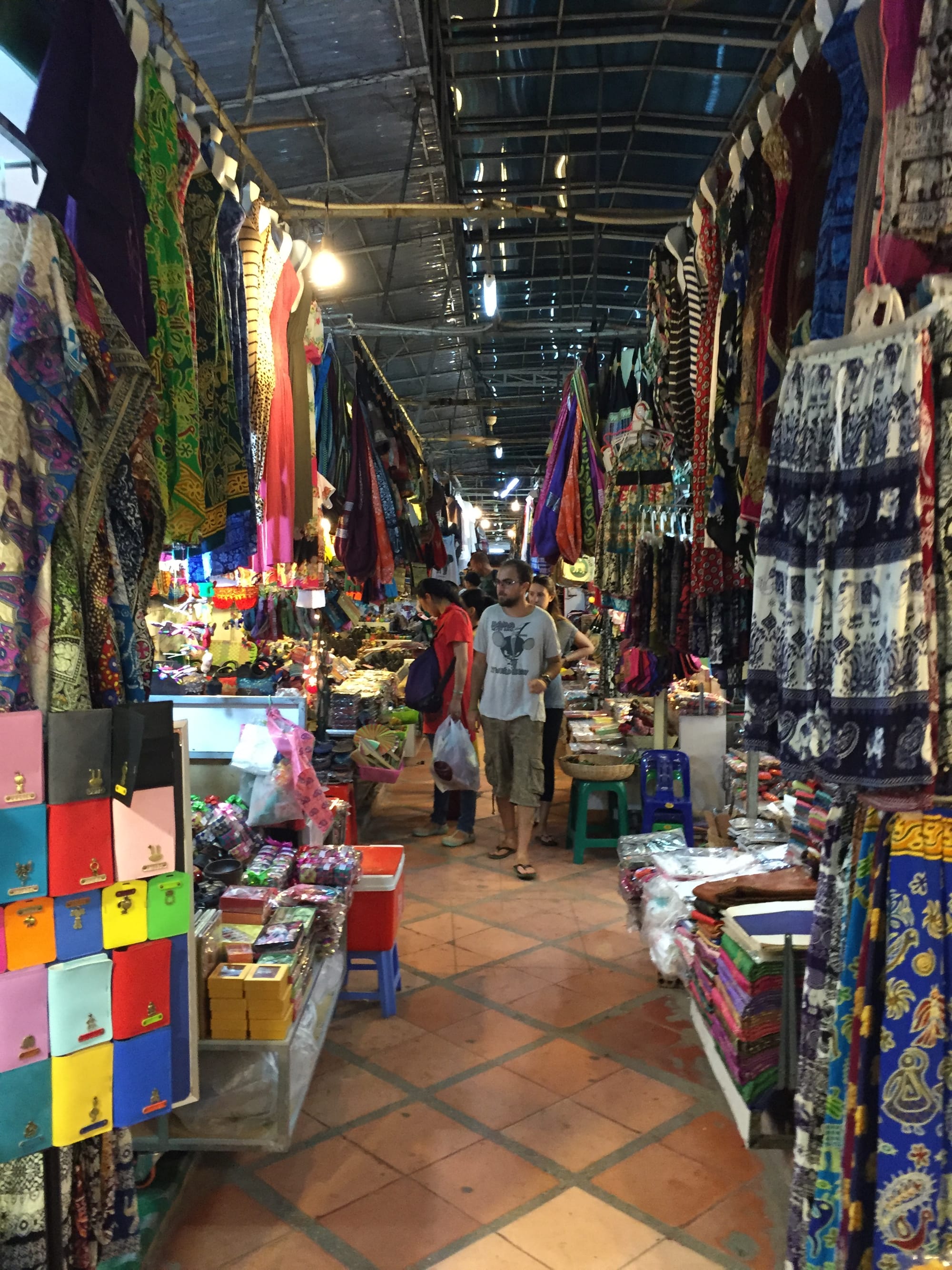 Photo by Author — inside Siem Reap Night Market, Cambodia