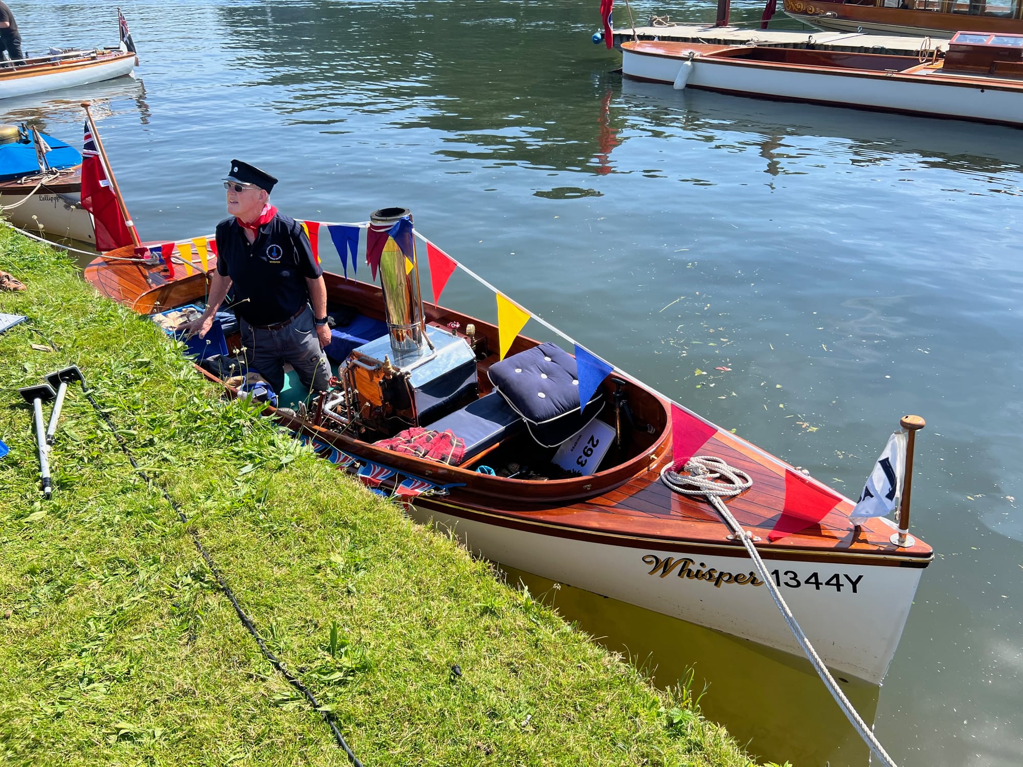 Photo by Author — Henley Trad Boat Festival 2024 — Whisper