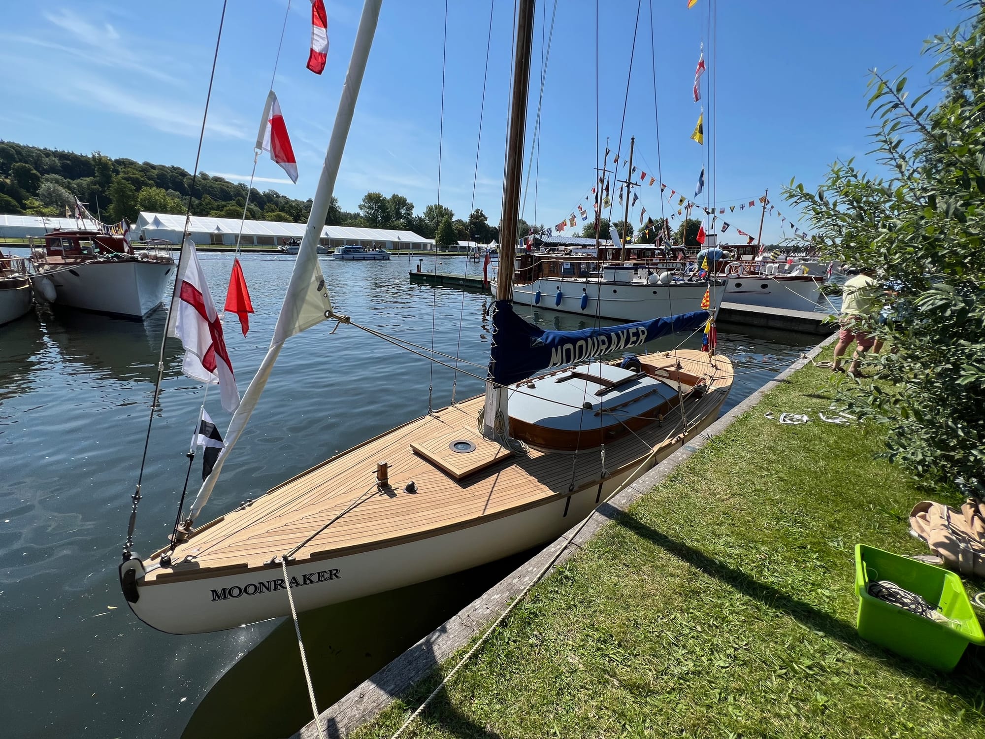 Photo by Author — Henley Trad Boat Festival 2024 — The smallest Little Ship