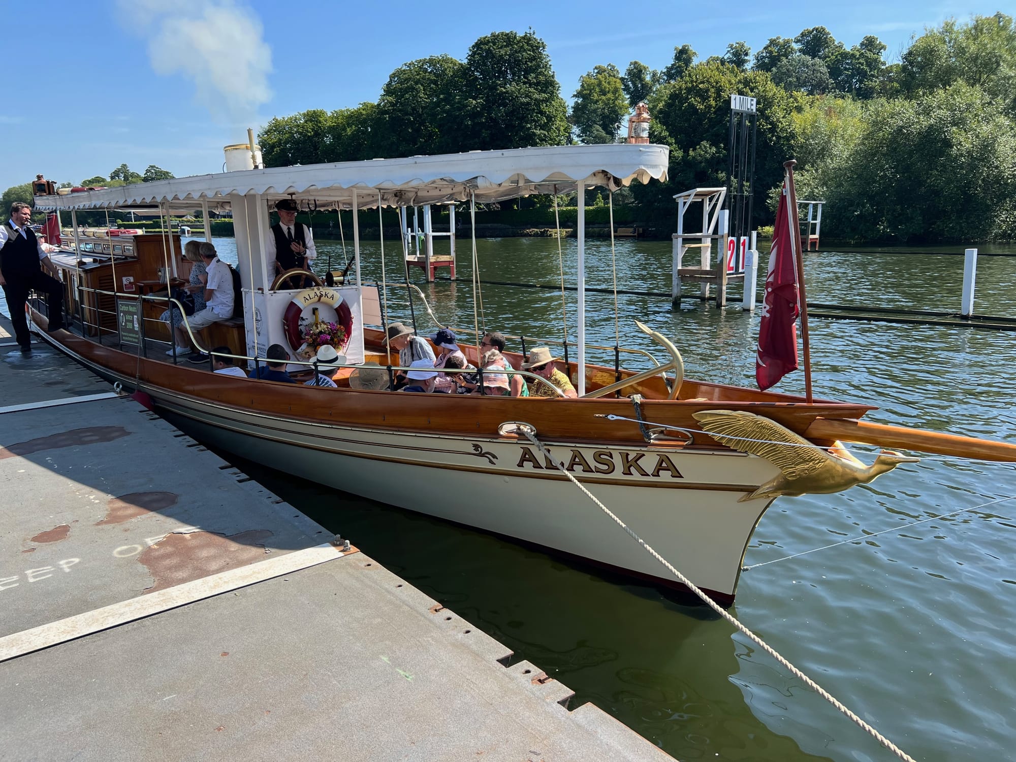 Photo by Author — Henley Trad Boat Festival 2024 — Alaska Steamship