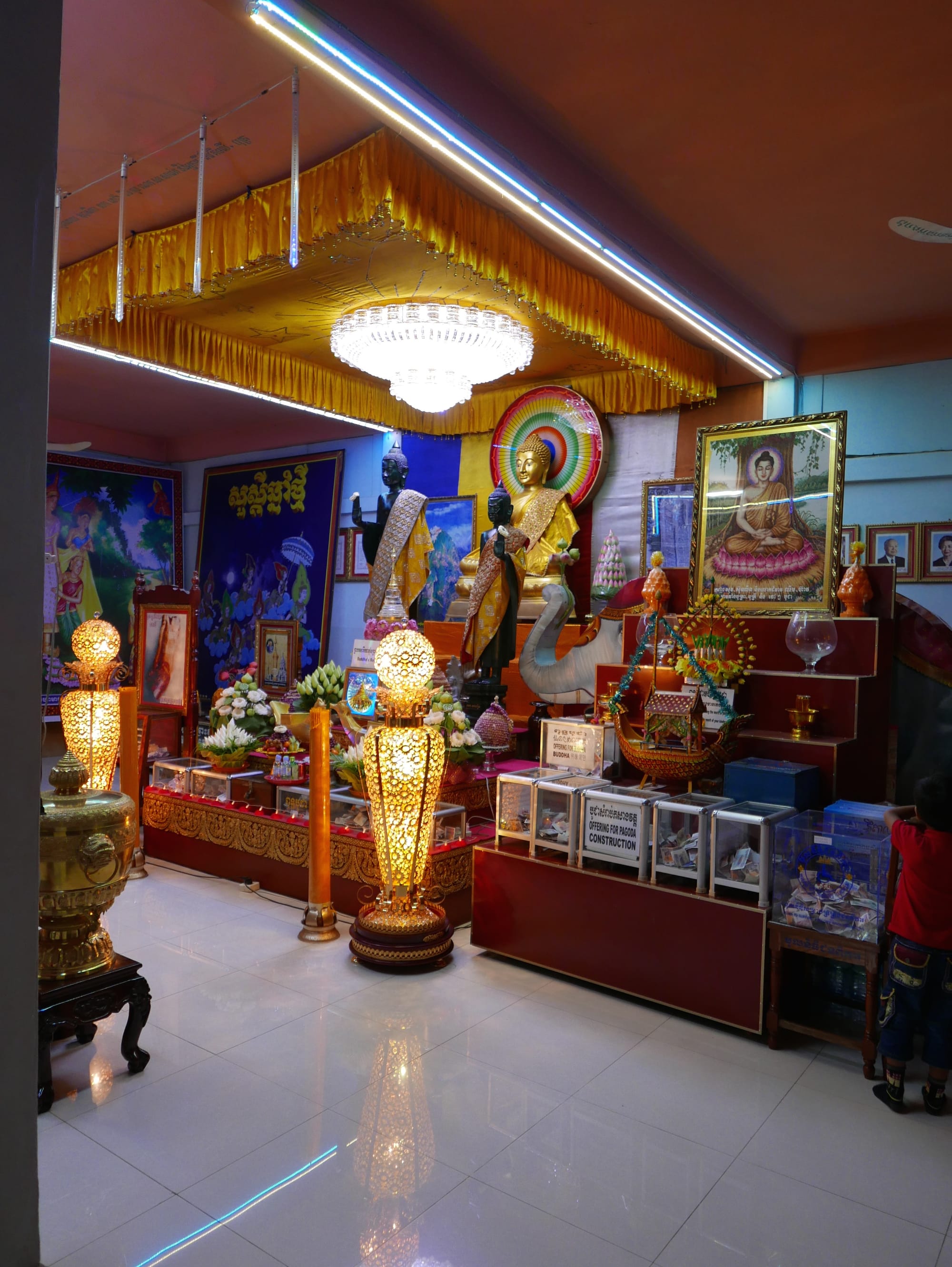 Photo by Author — Wat Preah Prohm Rath (Wat Preah Prom Rath), Pokambor Avenue, Siem Reap, Cambodia