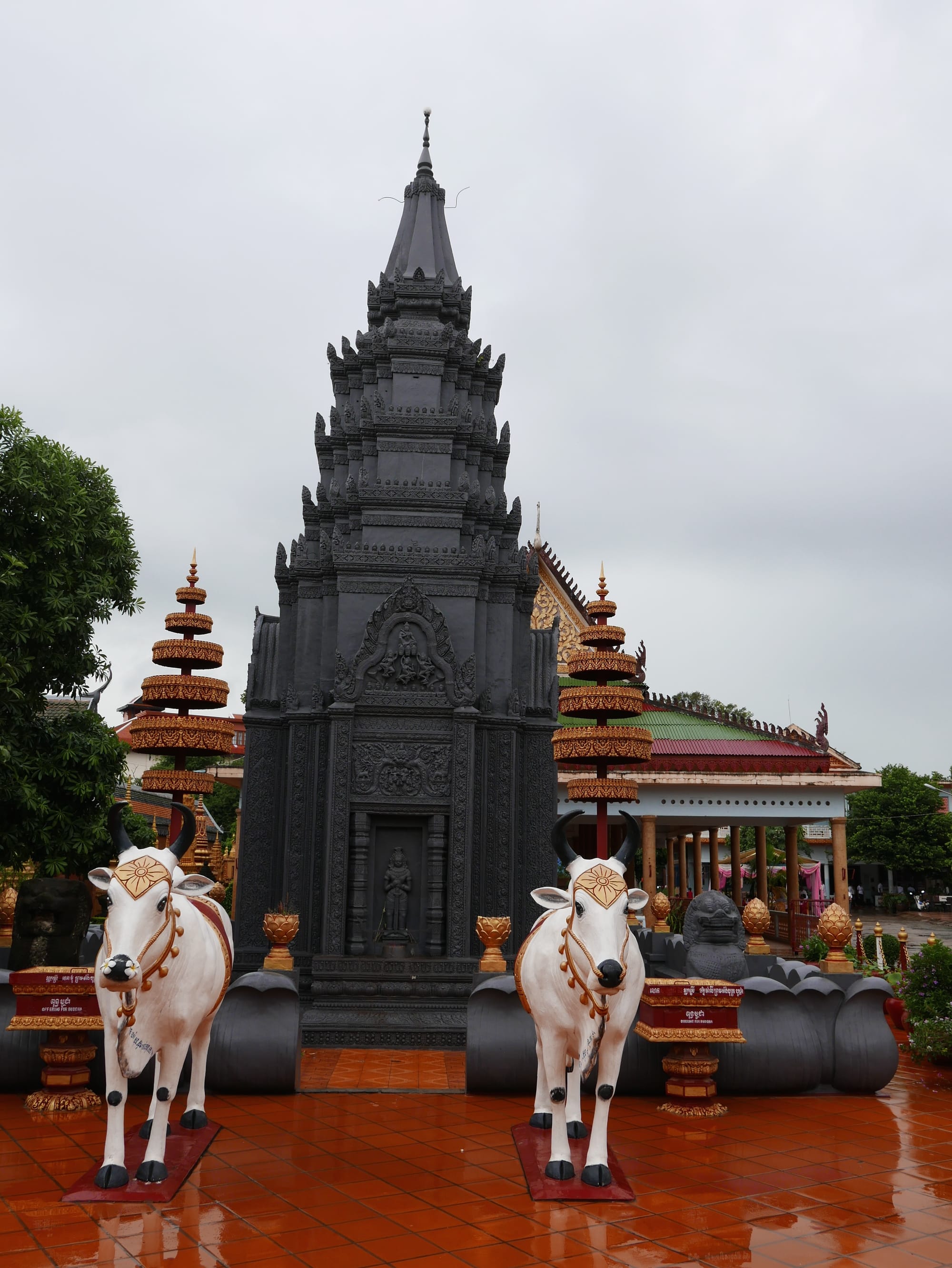 Photo by Author — Wat Preah Prohm Rath (Wat Preah Prom Rath), Pokambor Avenue, Siem Reap, Cambodia